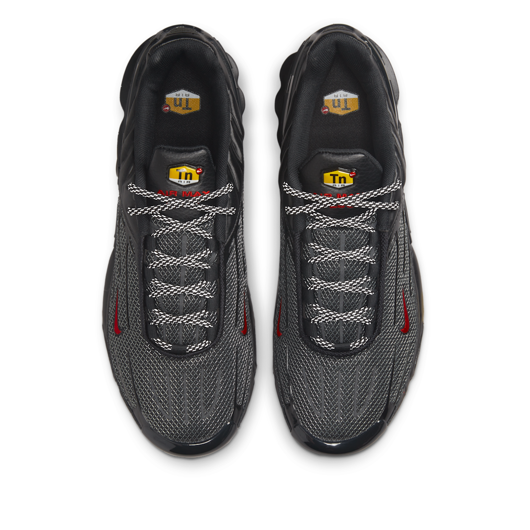 Nike Air Max Plus 3 Black Reflective Silver University Red