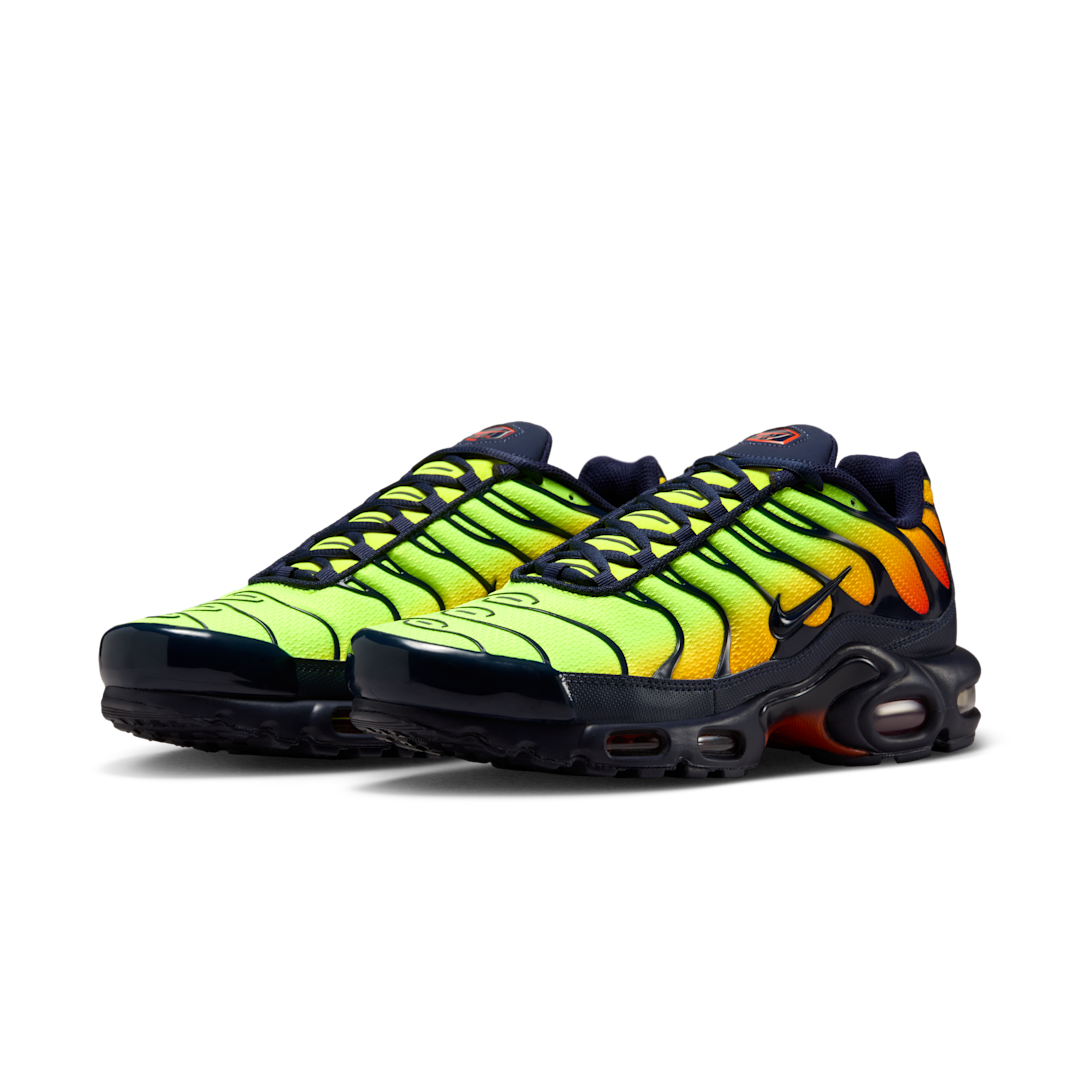 Nike Air Max Plus Lemon Venom, Lemon Venom/Hyper Crimson/Yellow/Laser Orange/Blackened Blue (DM0032-701)