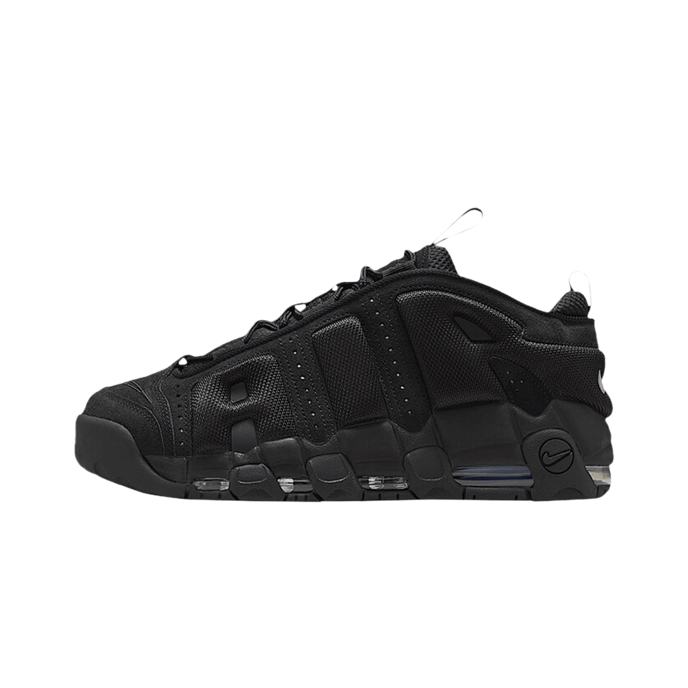 Nike Air More Uptempo Low Triple Black, Black/Black/Black (IM6649-001)