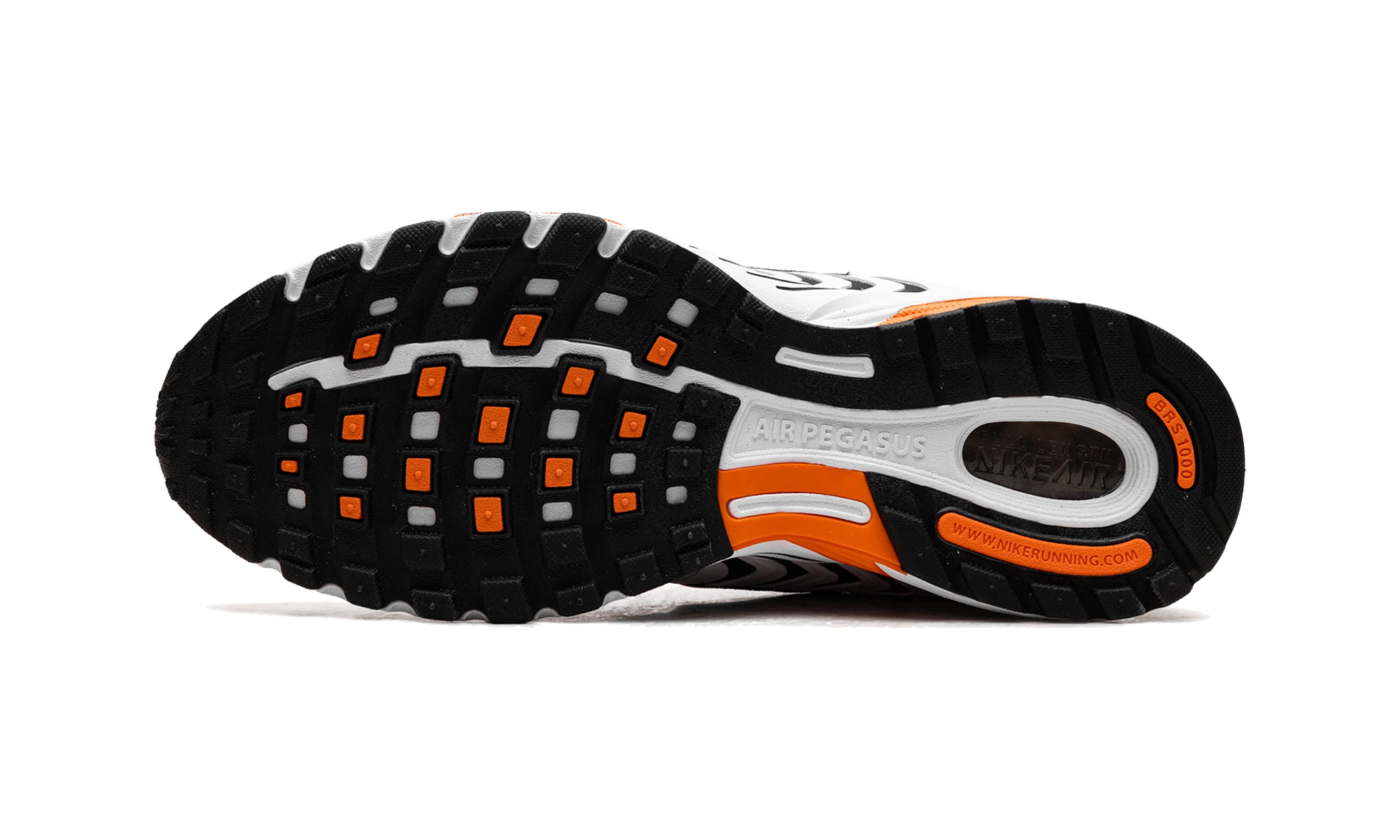 Nike Air Peg 2K5 White Safety Orange Black