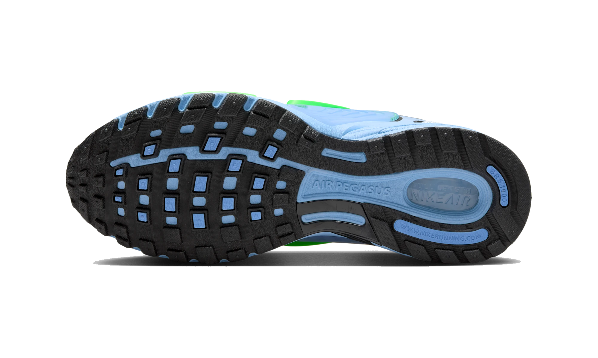 Nike Air Pegasus Wave Football Grey Green Strike