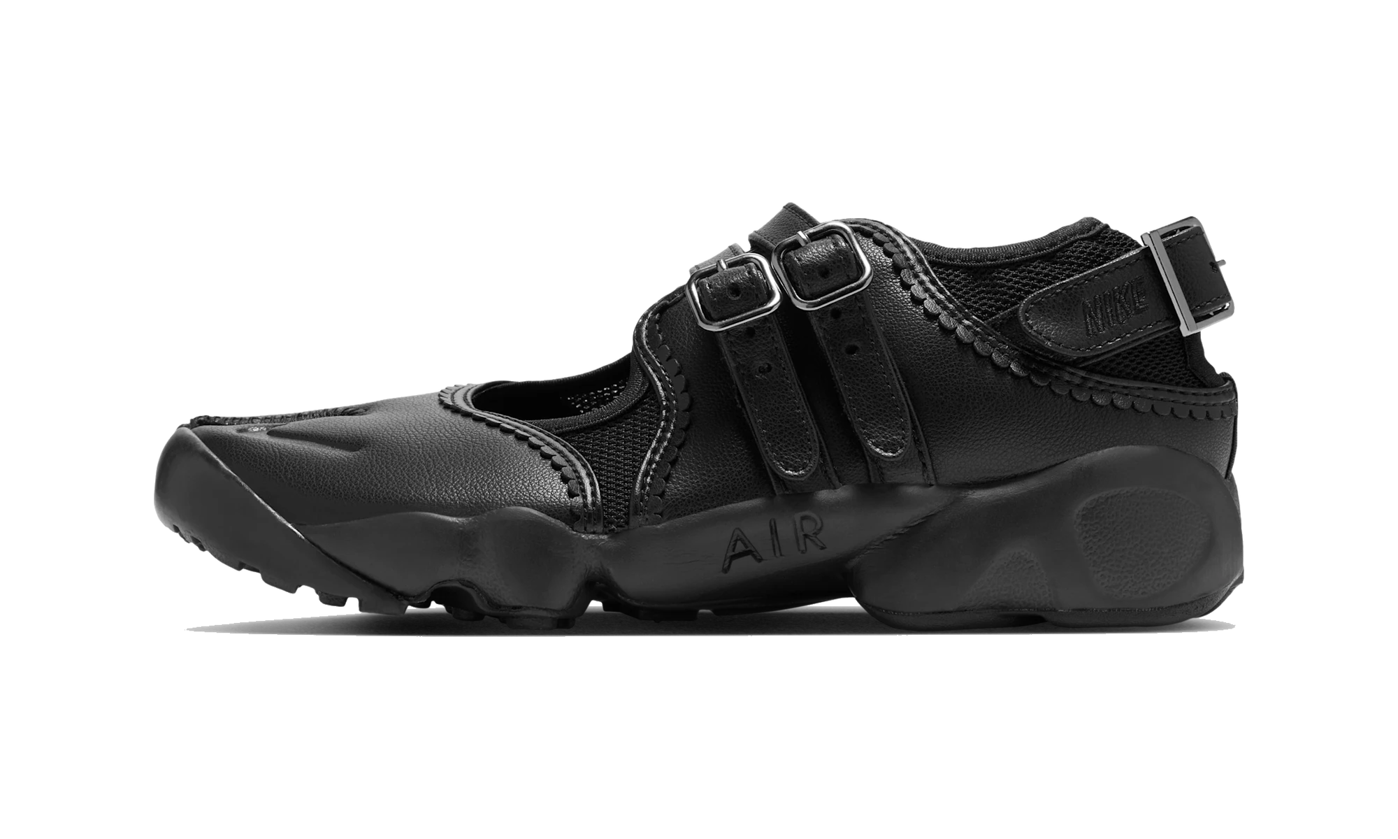 Nike Air Rift Triple Black Buckle Strap