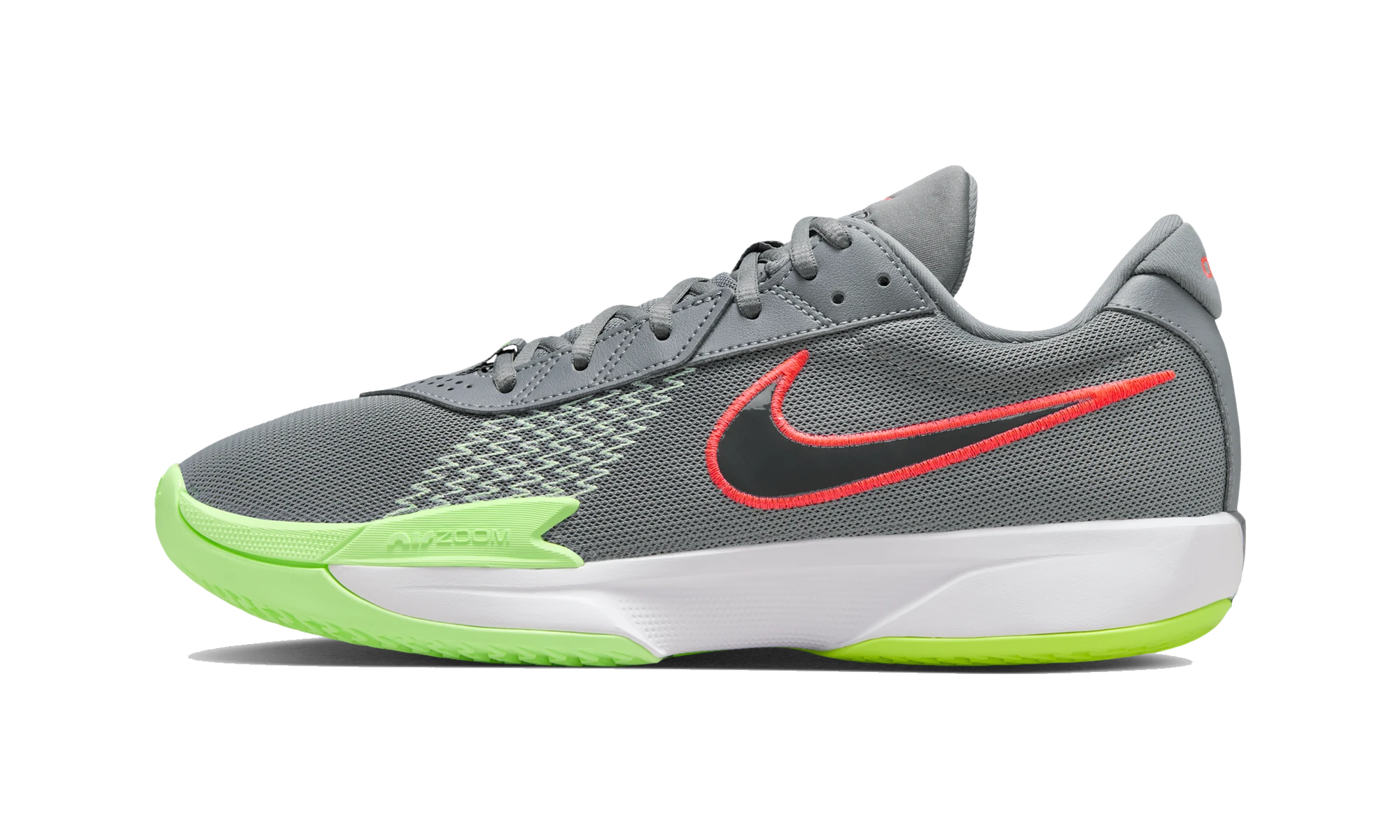 Nike Air Zoom GT Cut Academy Smoke Grey Barely Volt Crimson