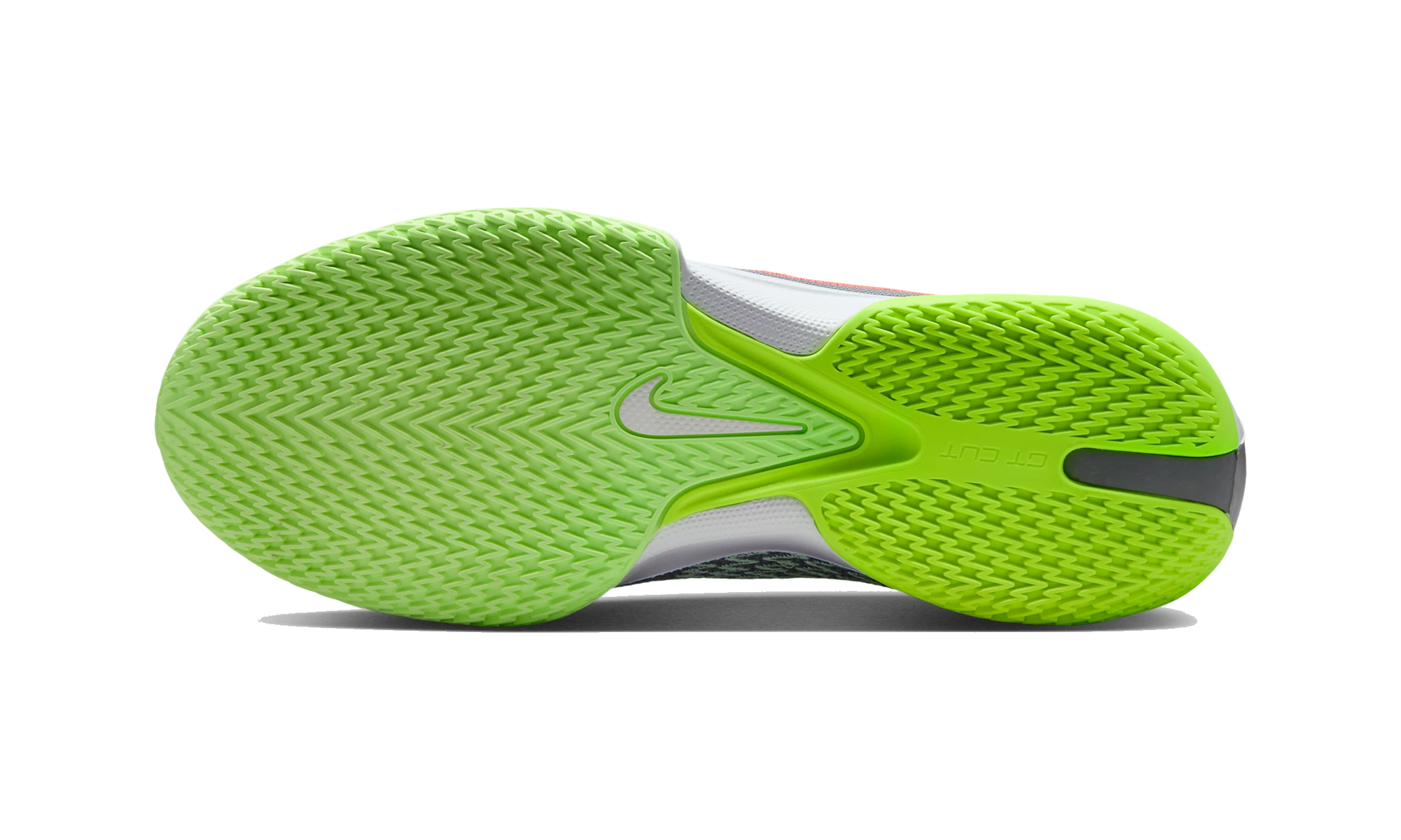 Nike Air Zoom GT Cut Academy Smoke Grey Barely Volt Crimson