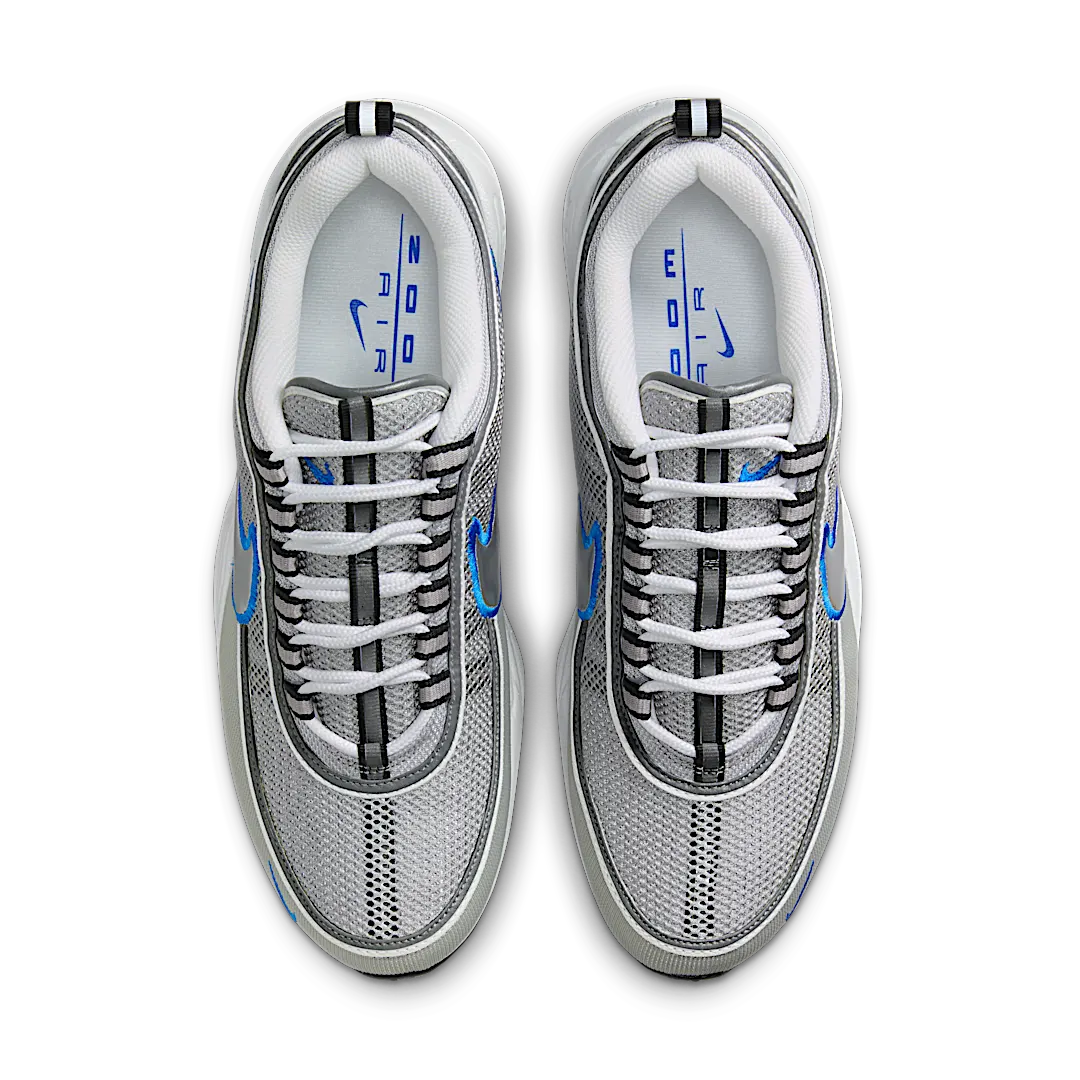 Nike Air Zoom Spiridon SP Metallic Silver Blue, Metallic Silver/Metallic Silver/White/Signal Blue/Black (HF9117-003)