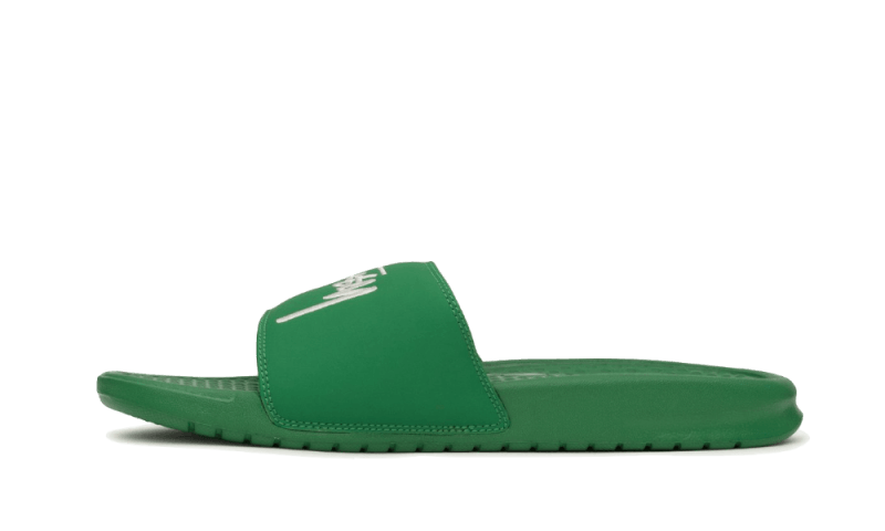 Nike Benassi Slide Stussy Pine Green Sail