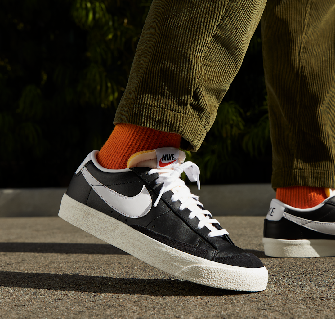 Nike Blazer Low 77 Black White
