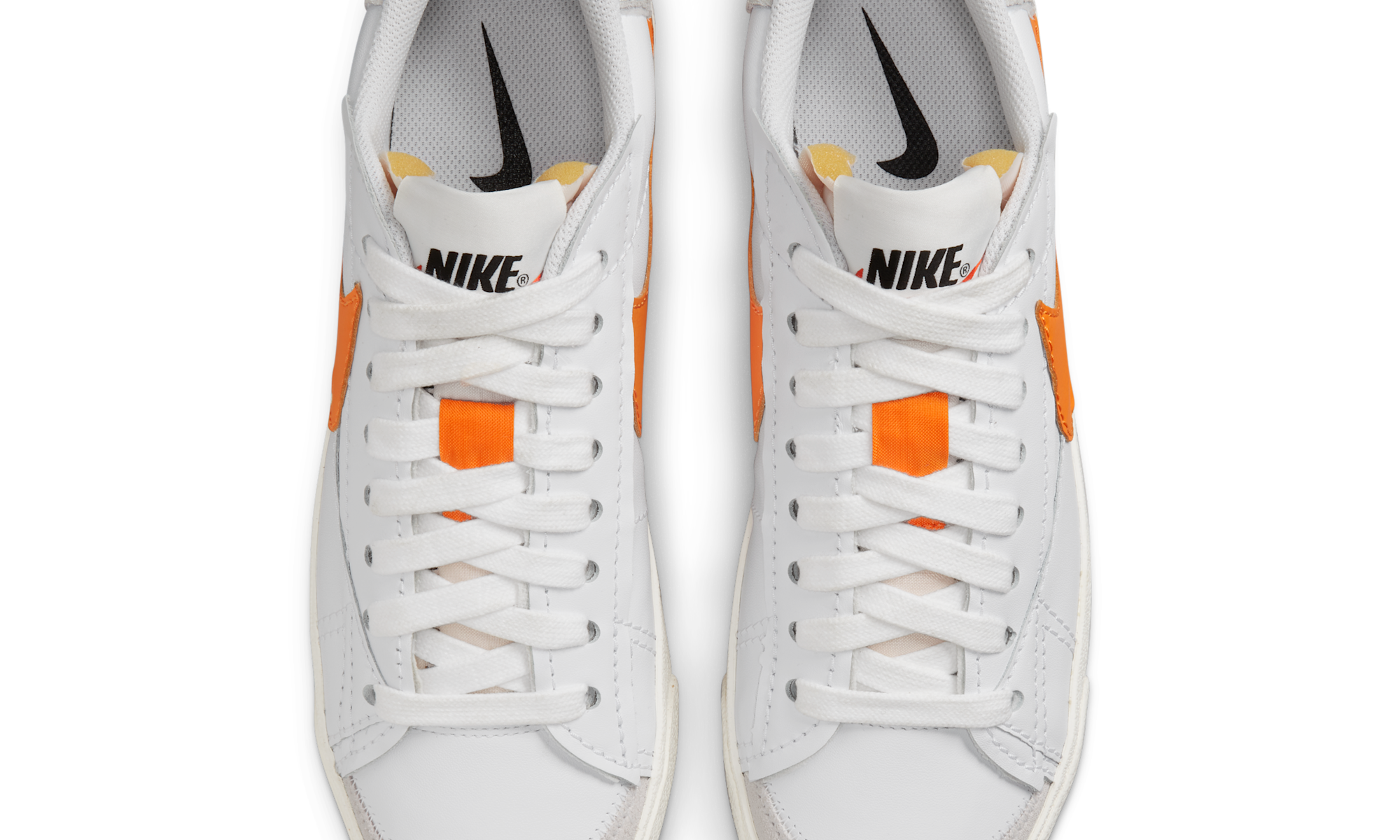 Nike Blazer Low 77 Jumbo White Alpha Orange Sail