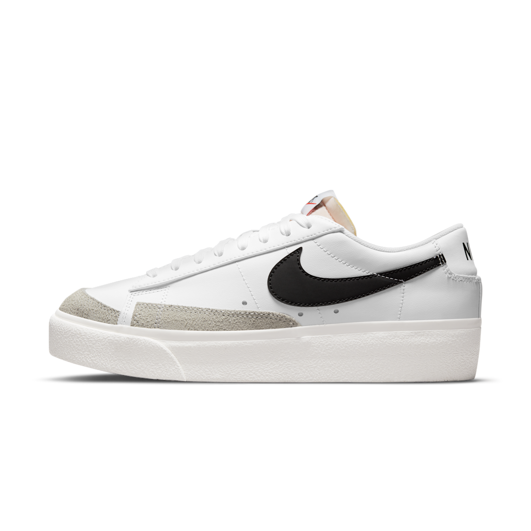 Nike Blazer Low Platform White Black