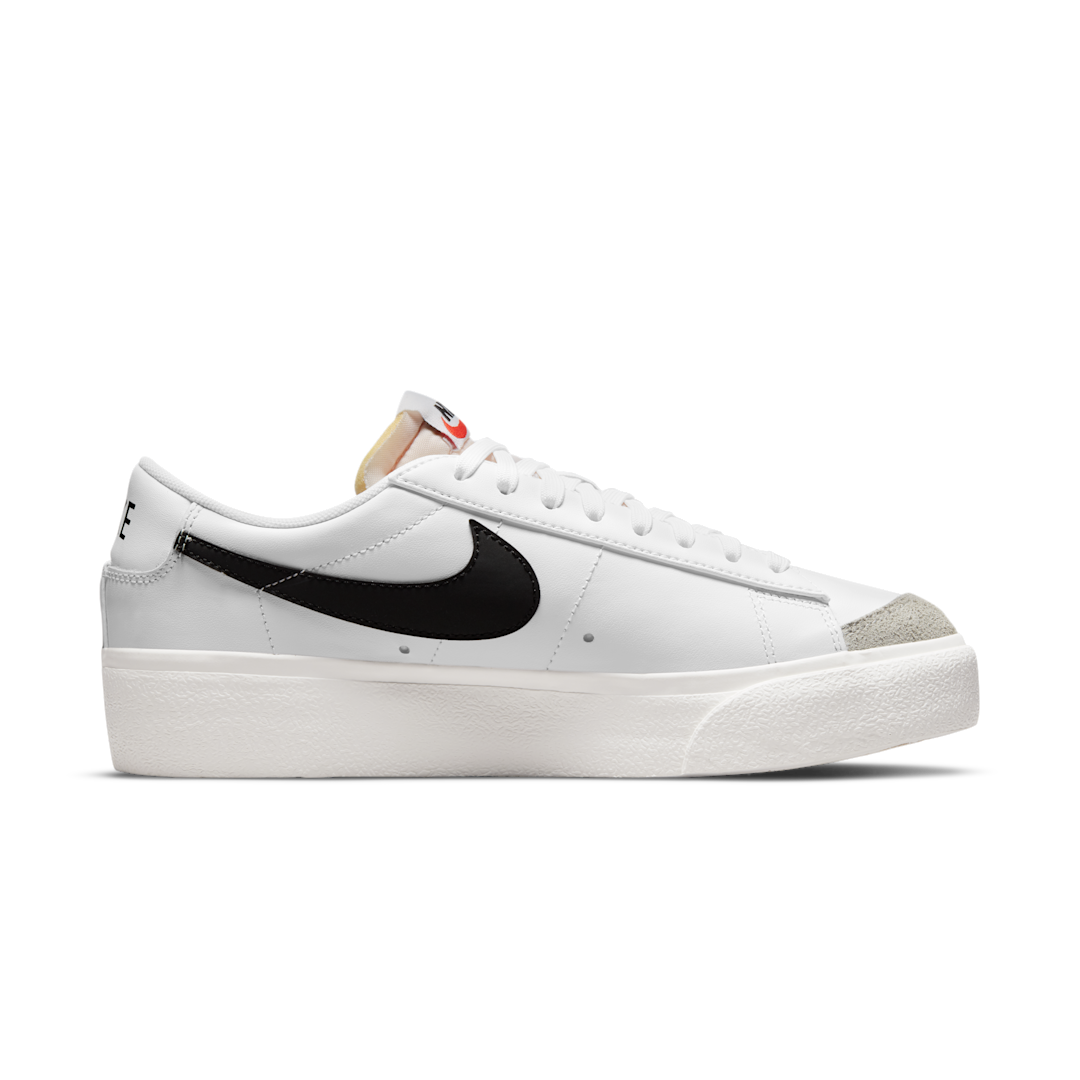 Nike Blazer Low Platform White Black