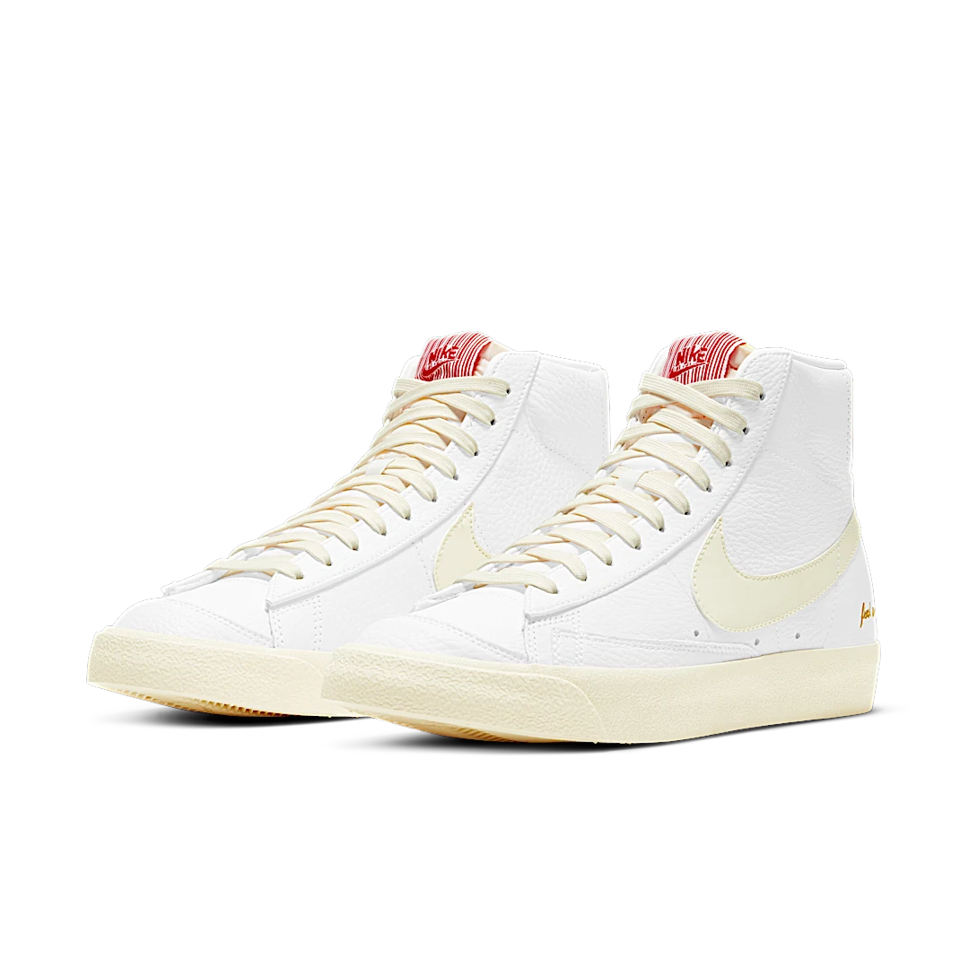 Nike Blazer Mid 77 Vintage Popcorn, White/Coconut Milk/Coconut Milk (CW6421-100)