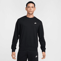 Nike Club Men's French Terry Crew Black/Black/White