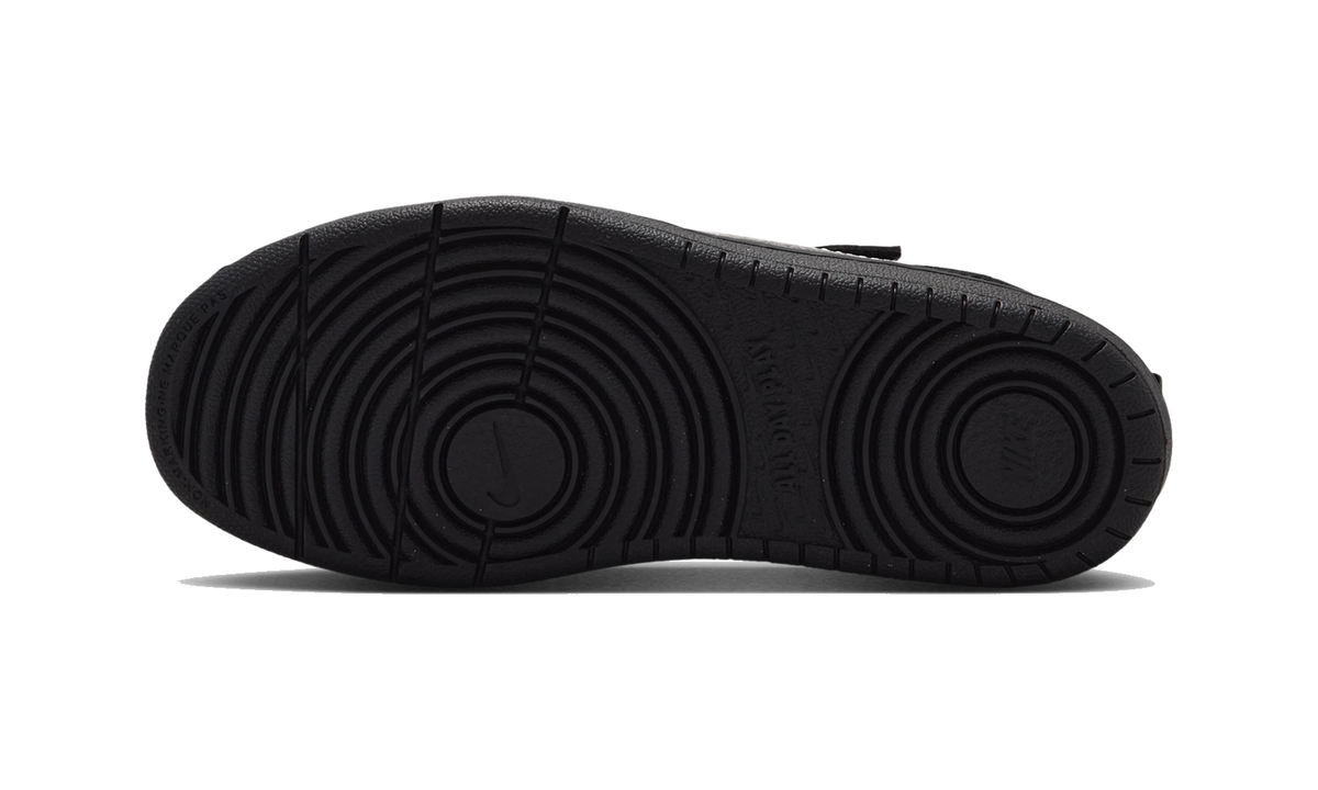 Nike Court Borough Low Recraft Black White Black (PS)