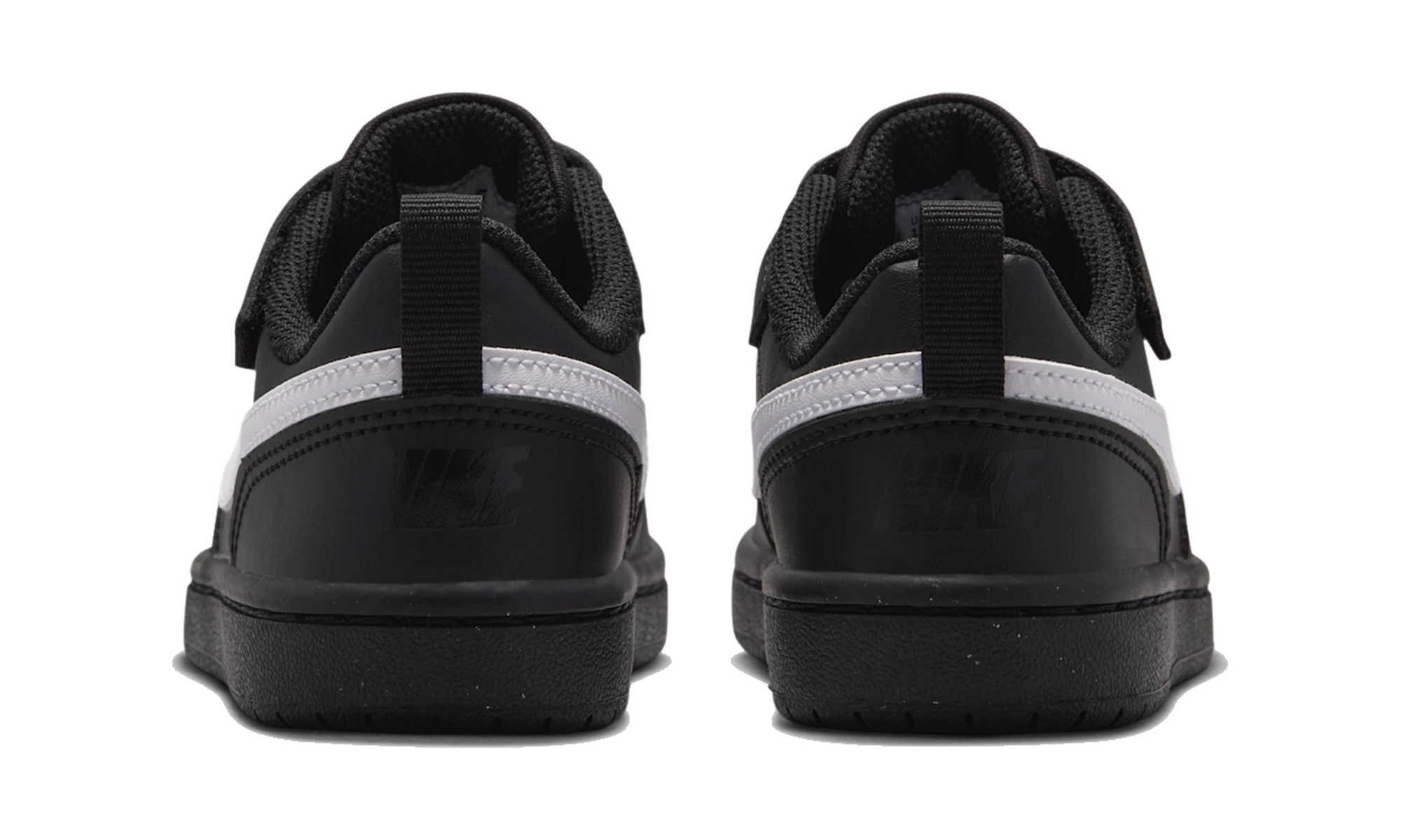 Nike Court Borough Low Recraft Black White Black (PS)