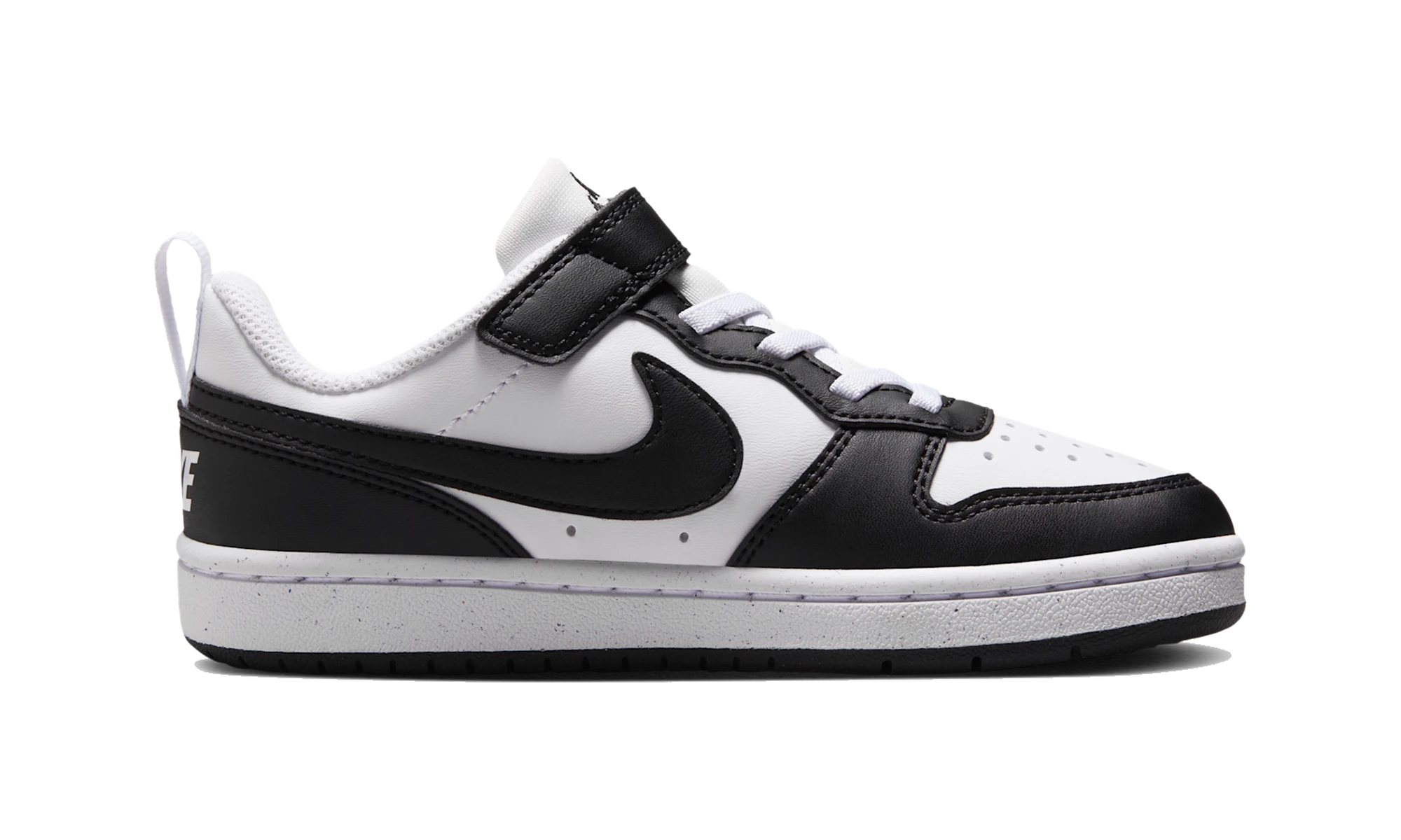Nike Court Borough Low Recraft Black White (PS)