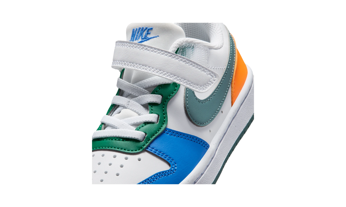 Nike Court Borough Low Recraft White Malachite Blue Crystal Mineral Slate (PS)