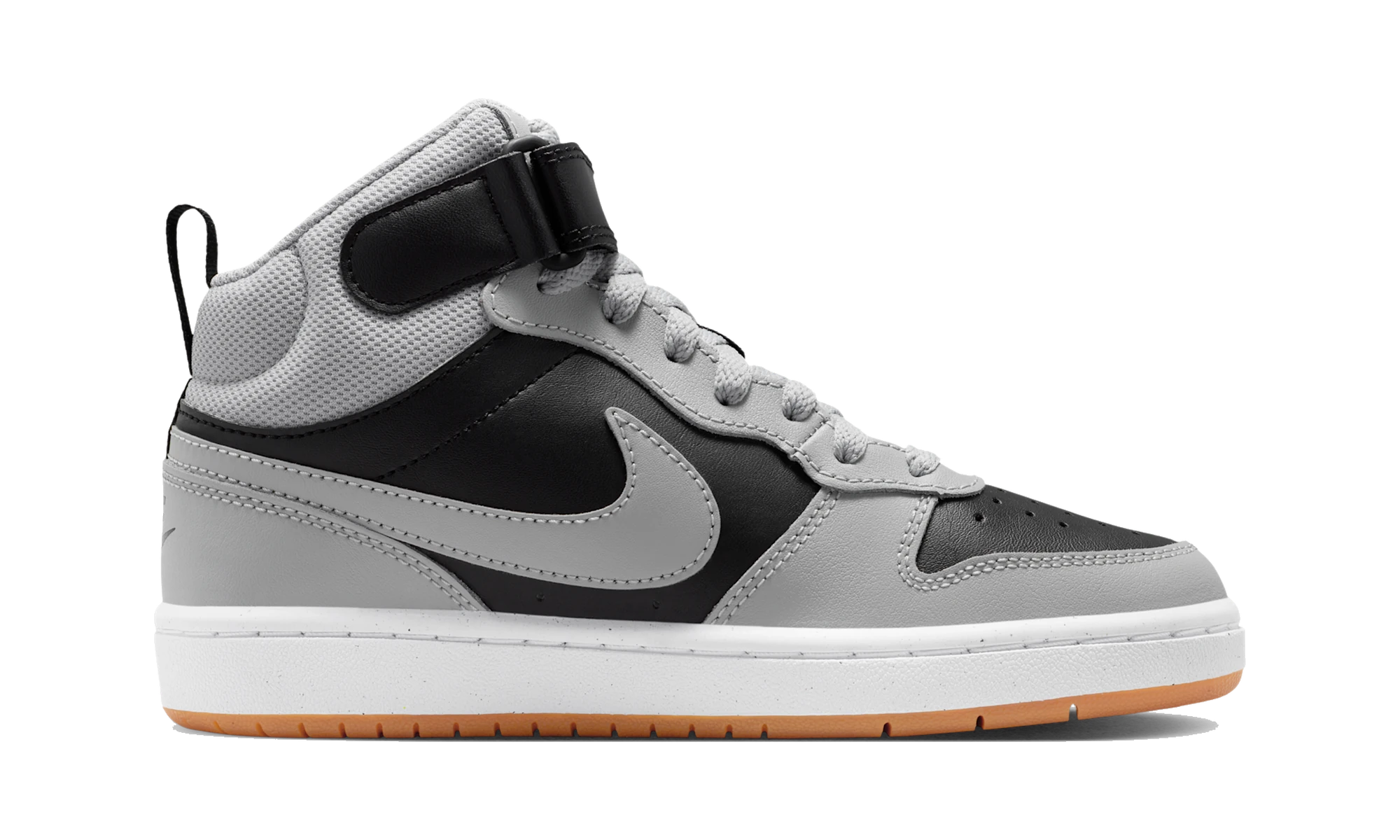 Nike Court Borough Mid 2 Black Light Smoke Grey Gum