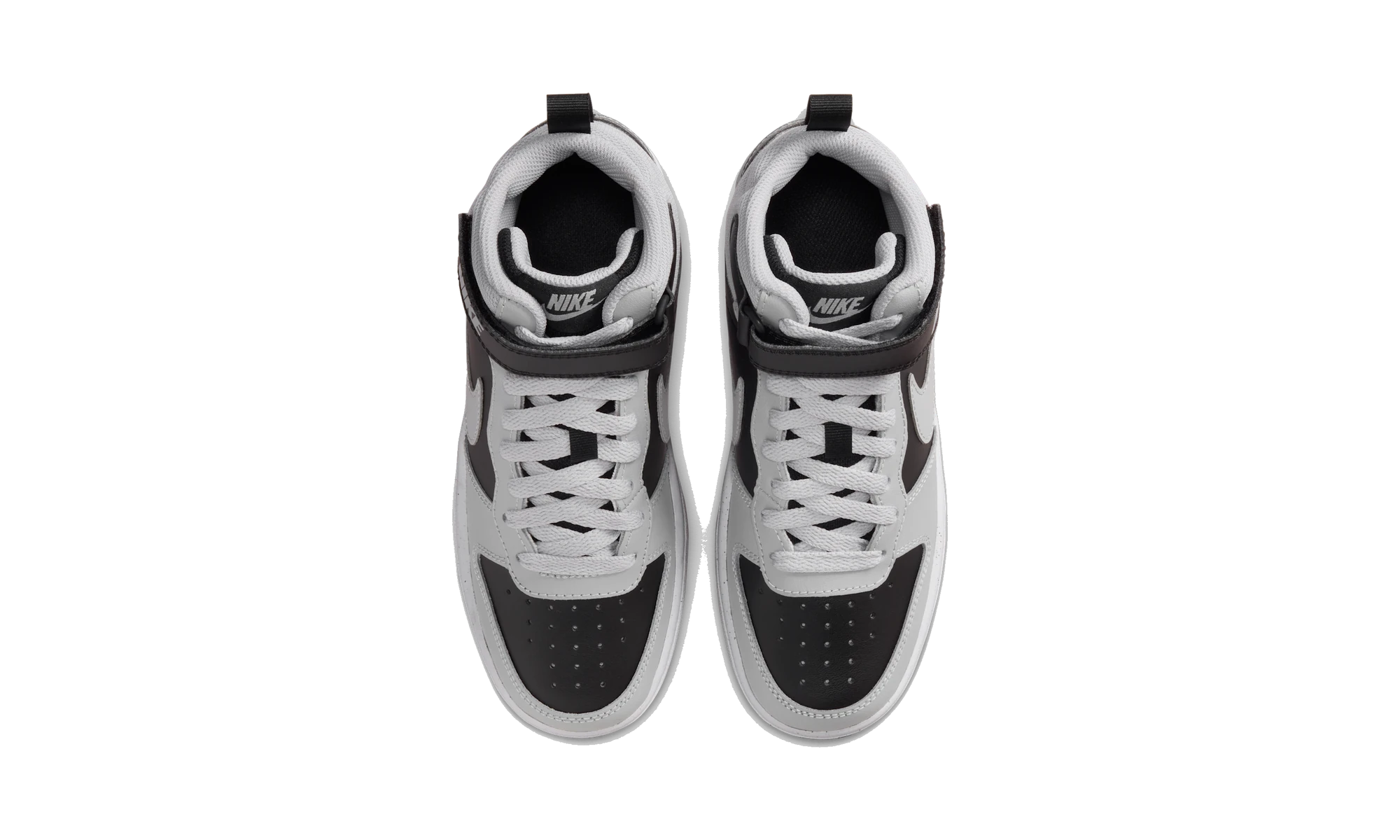 Nike Court Borough Mid 2 Black Light Smoke Grey Gum