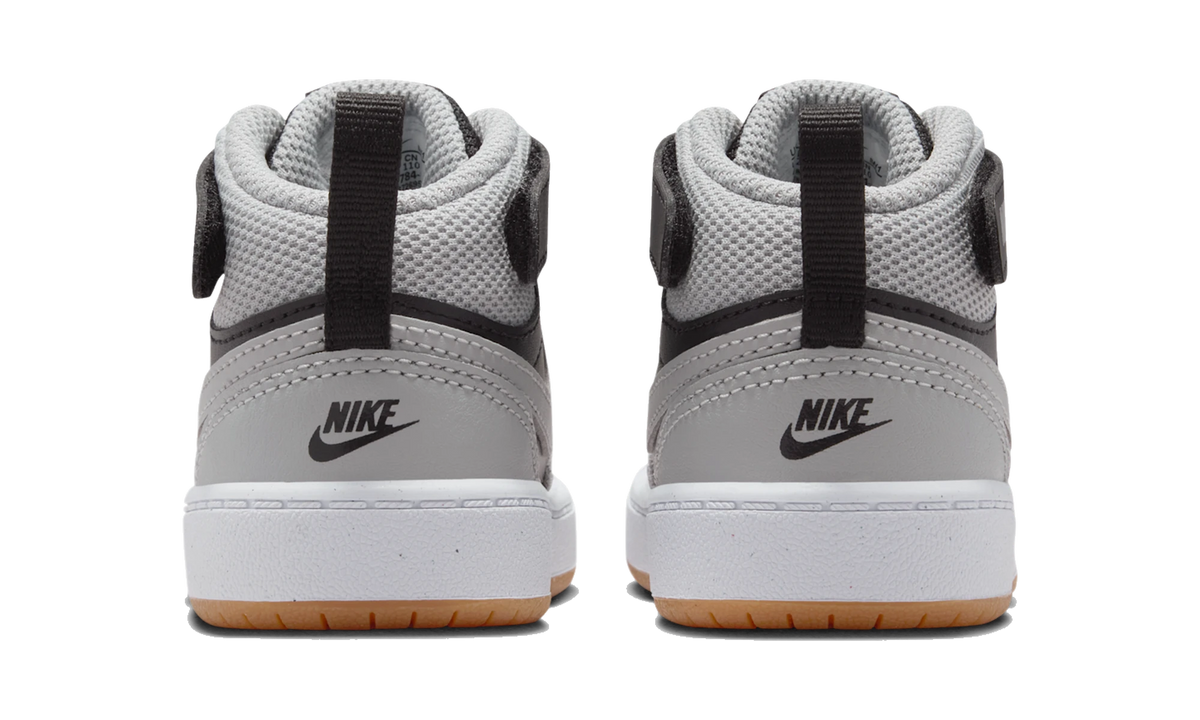 Nike Court Borough Mid 2 Black Light Smoke Grey Gum (TD)