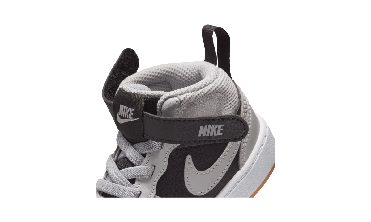 Nike Court Borough Mid 2 Black Light Smoke Grey Gum (TD)
