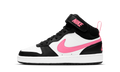 Nike Court Borough Mid 2 Black White Sunset Pulse