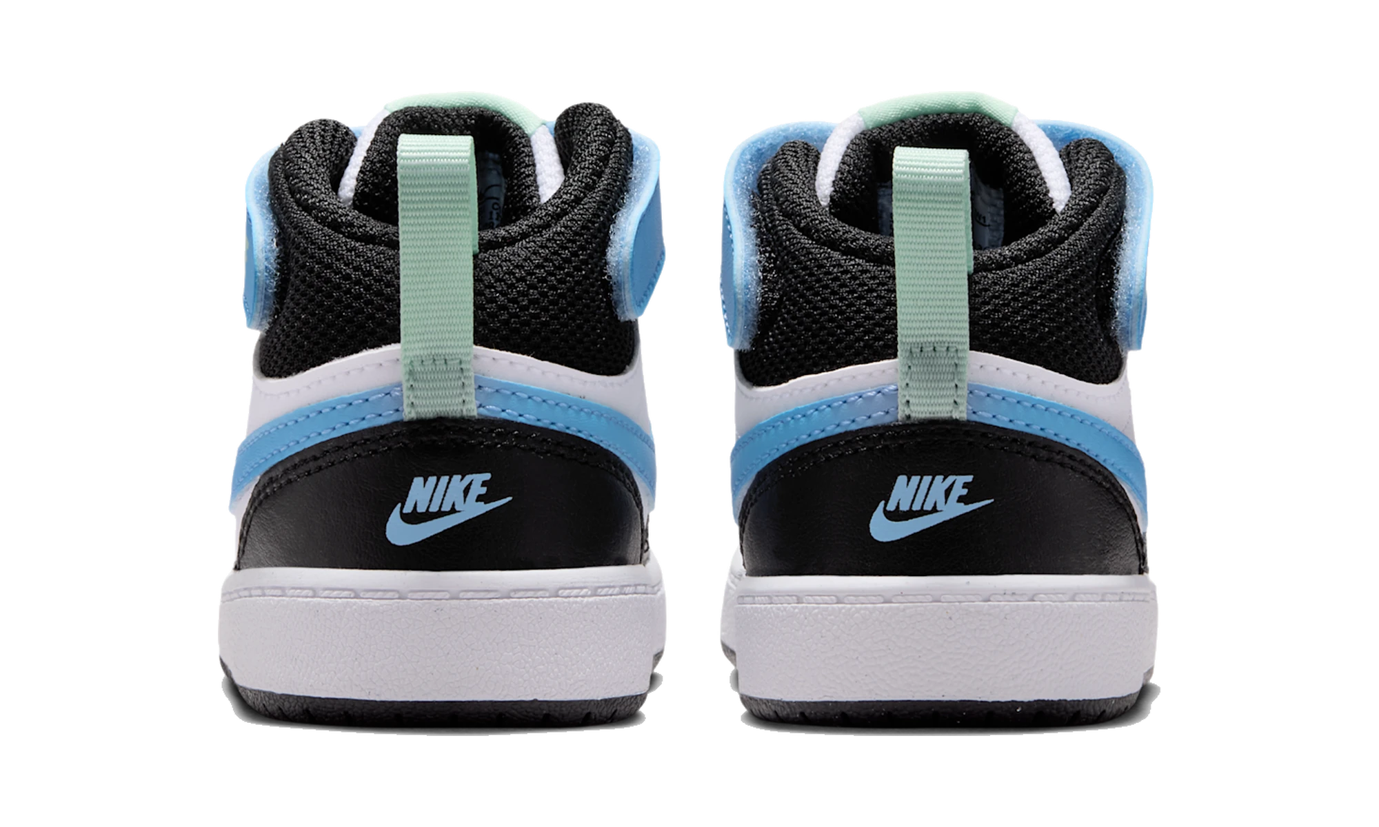 Nike Court Borough Mid 2 TD White Black Arctic Green
