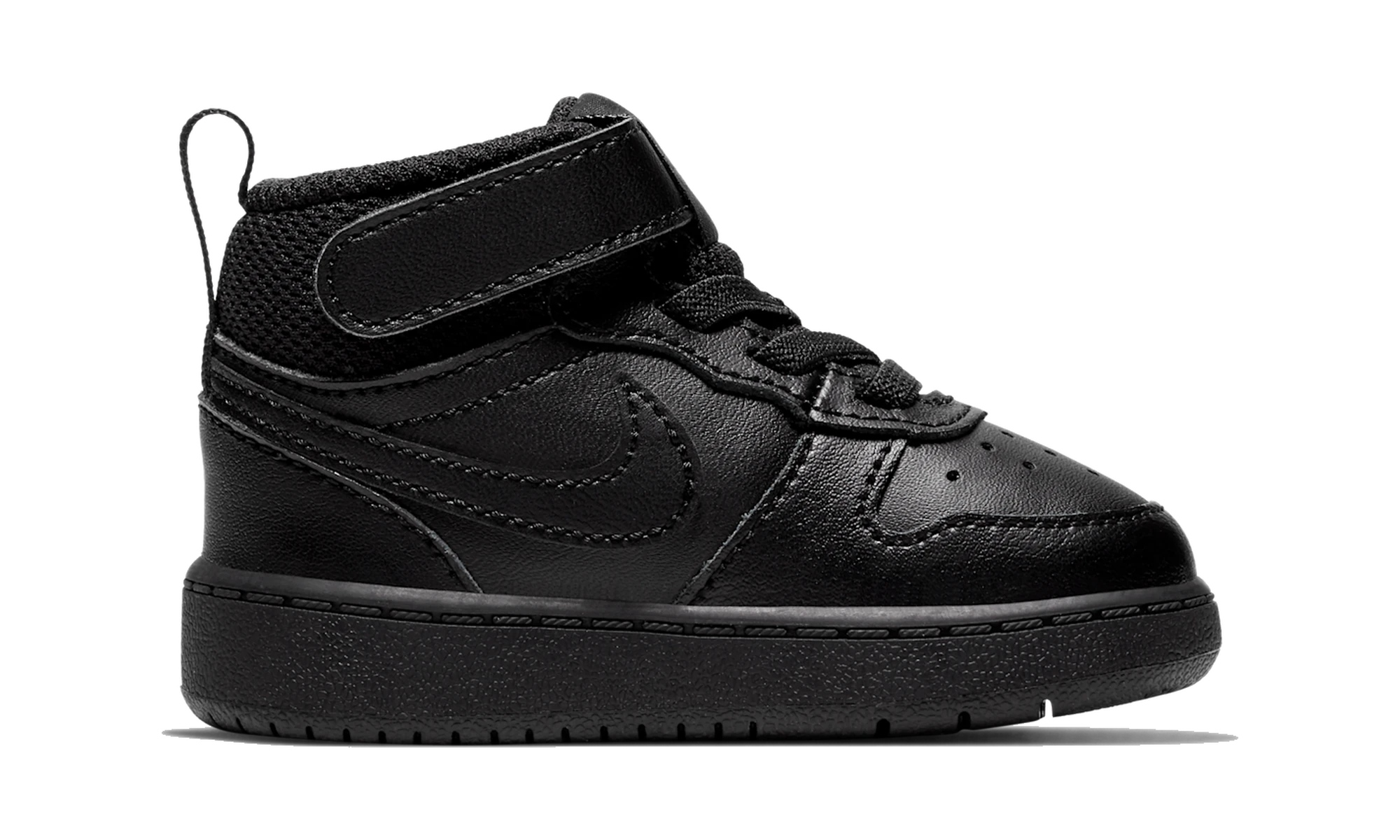Nike Court Borough Mid 2 Triple Black (TD)