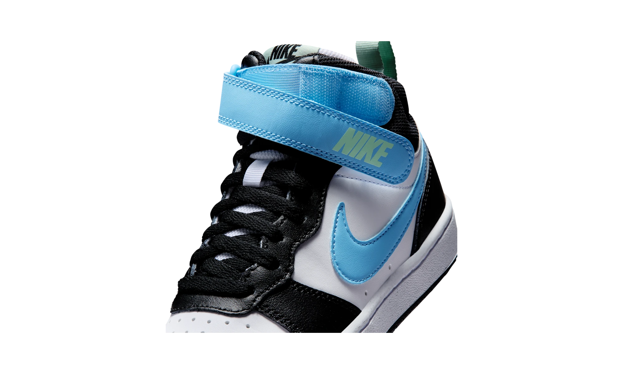 Nike Court Borough Mid 2 White Black
