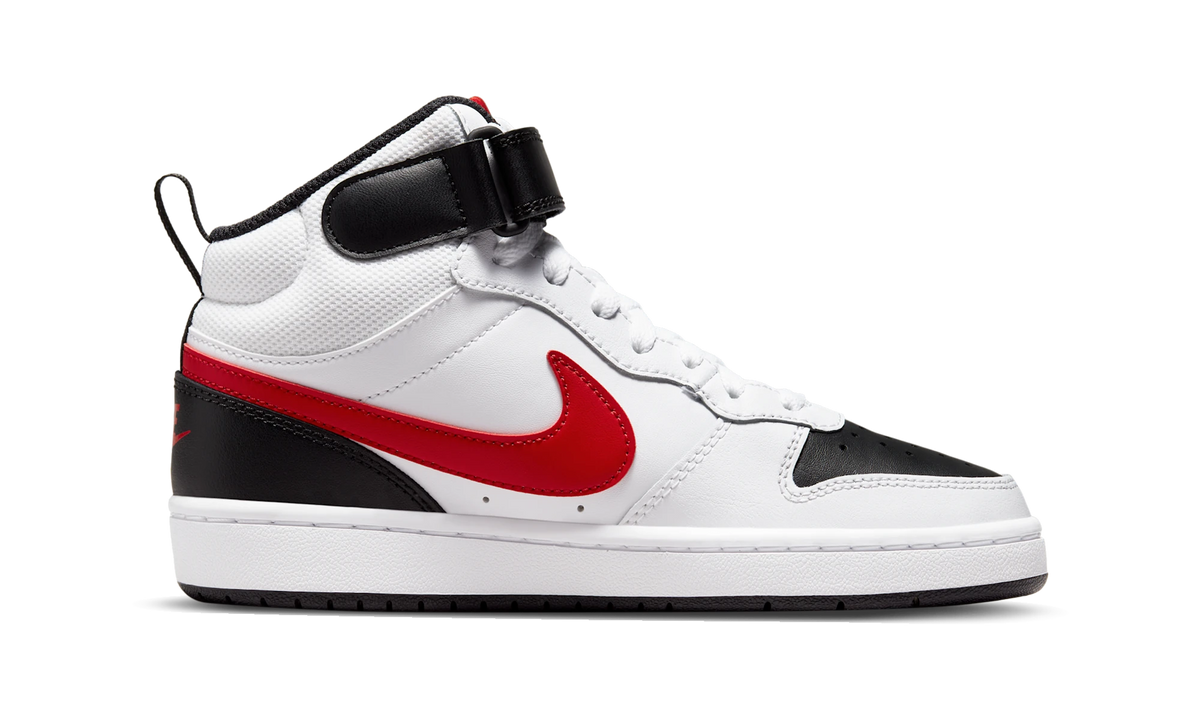 Nike Court Borough Mid 2 White University Red