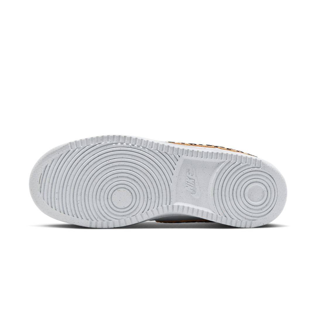 Nike Court Vision Low SE White Leopard Swoosh, White/Black/Multi-Color (IM7646-100)