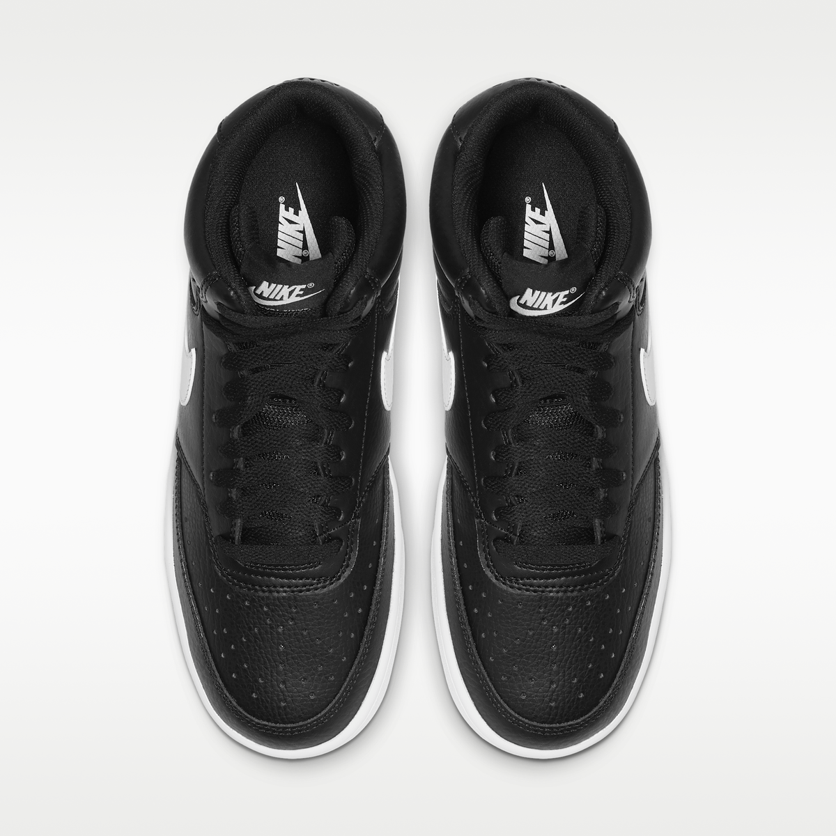 Nike Court Vision Mid Black White