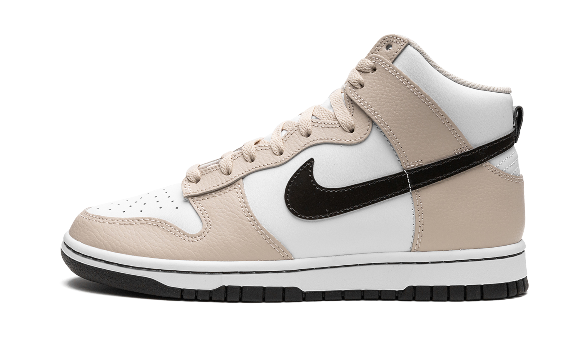Nike Dunk High White Sanddrift Brown