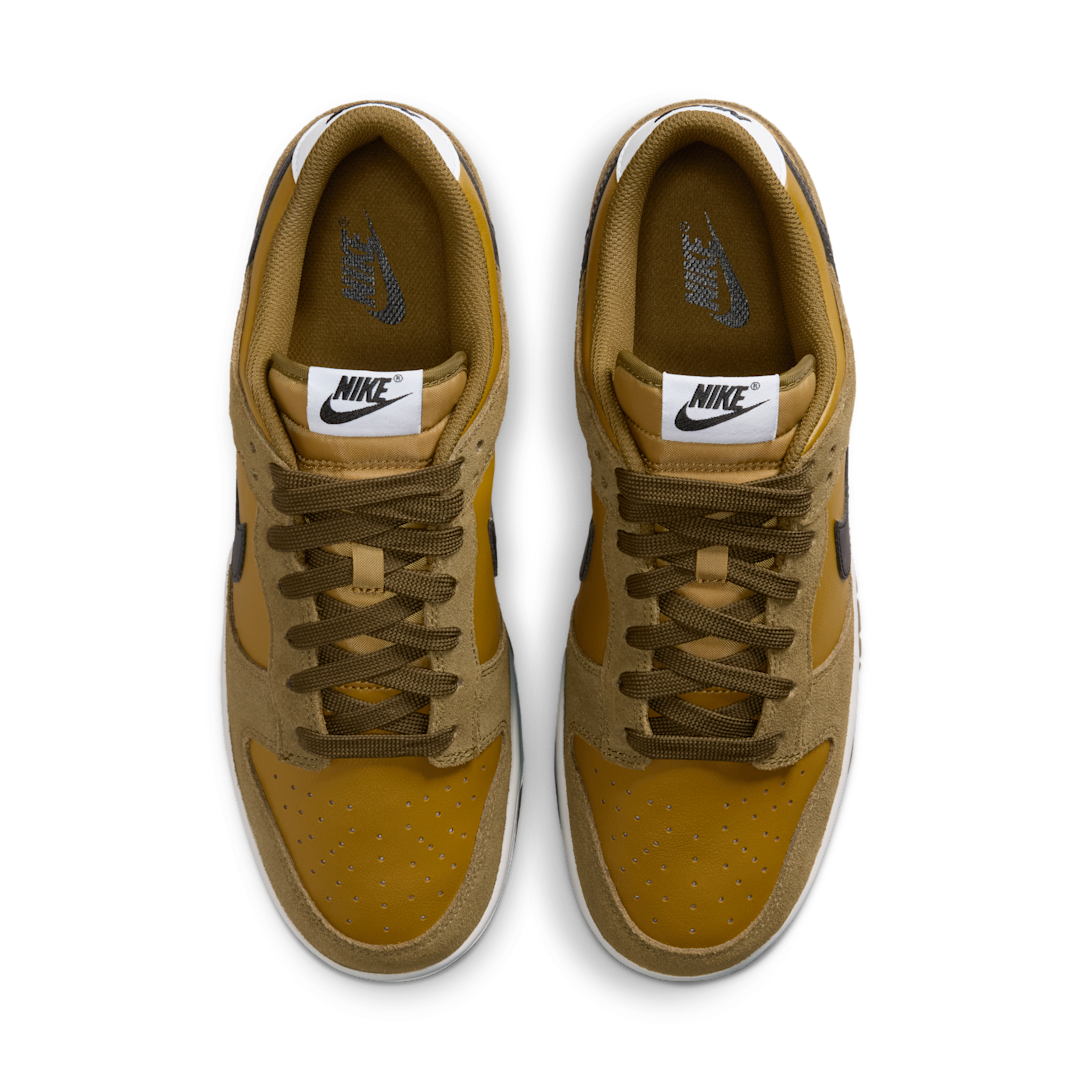 Nike Dunk Low Retro SE Ochre Olive Flak Gum, Ochre/Black/Olive Flak/Coconut Milk (IB6399-300)