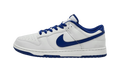 Nike Dunk Low Retro White Deep Royal Blue