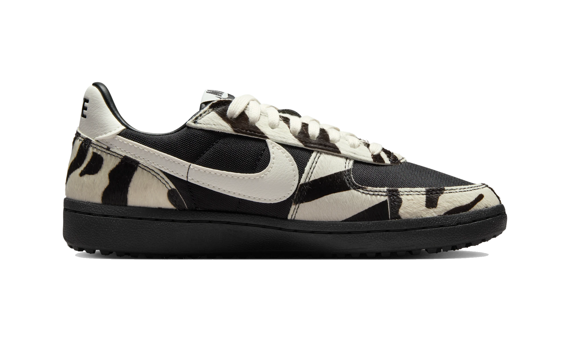 Nike Field General Black Sail Zebra Print