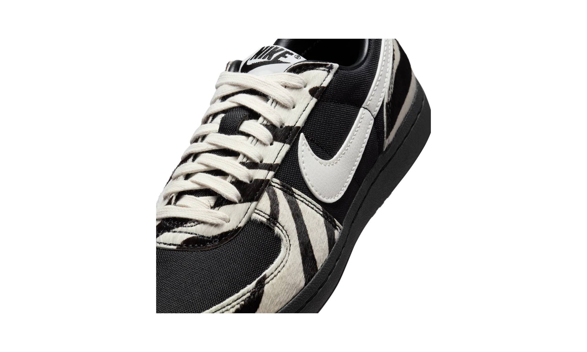 Nike Field General Black Sail Zebra Print