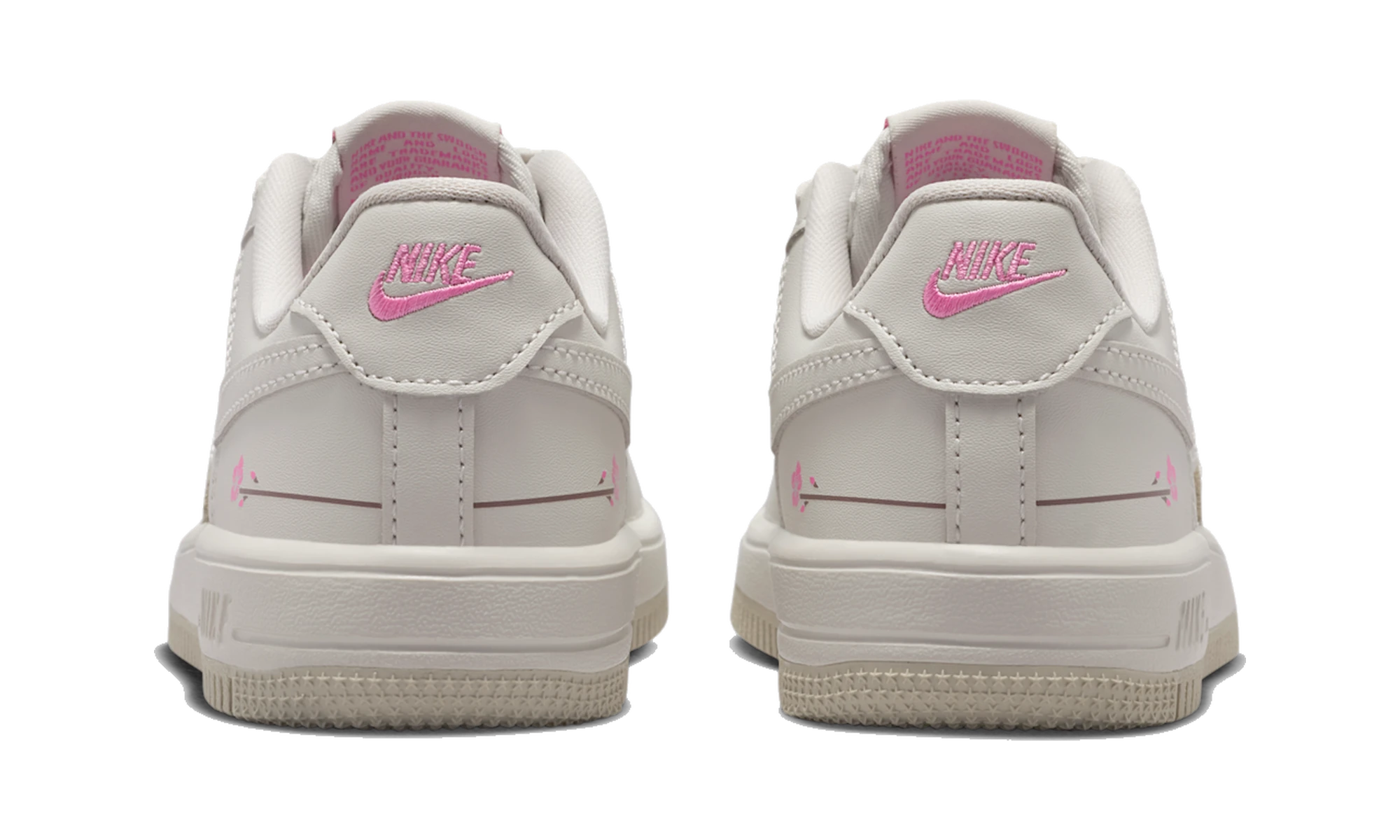 Nike Force 1 Low Light Bone Playful Pink (PS)