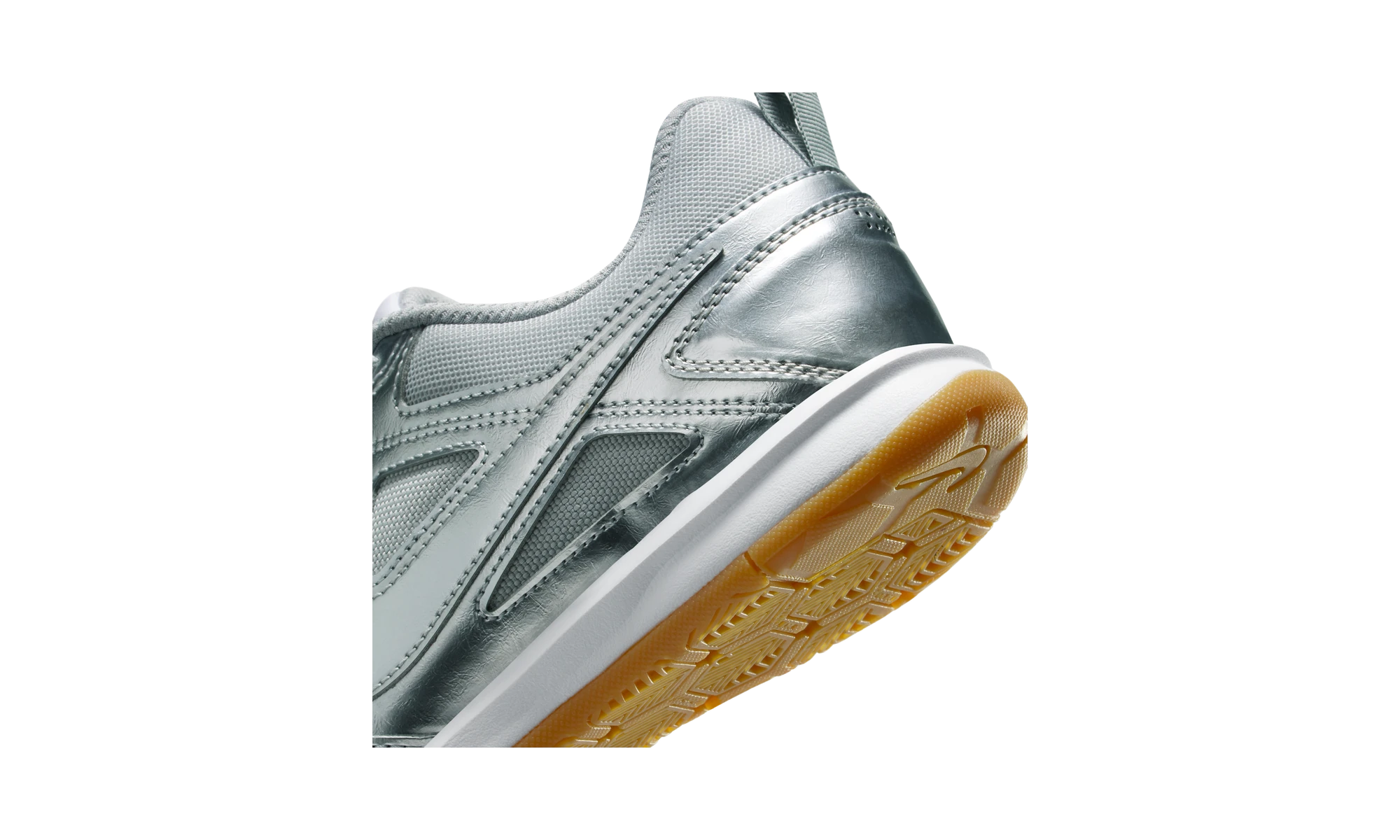Nike Gato LV8 Metallic Silver White Gum Light Brown
