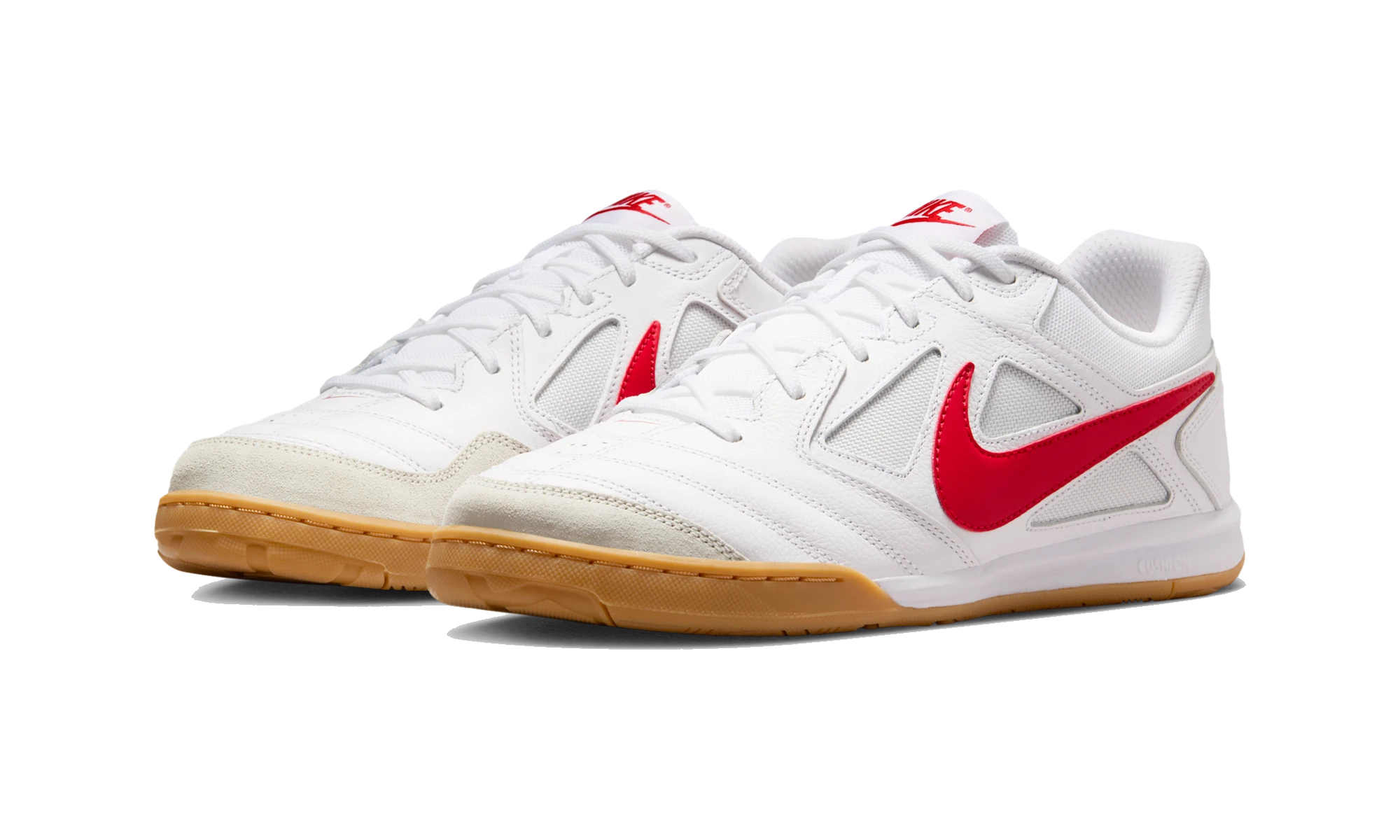 Nike Gato White University Red Gum