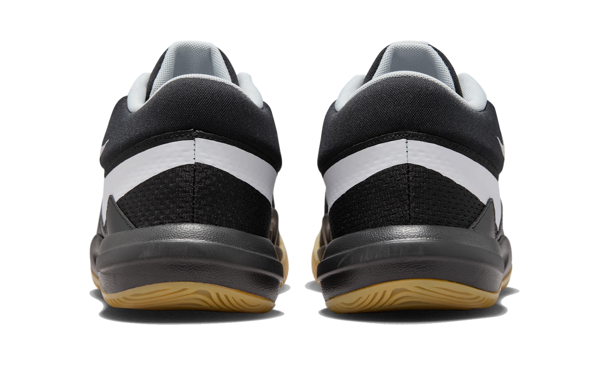 Nike Hyperquick Black White Flat Silver