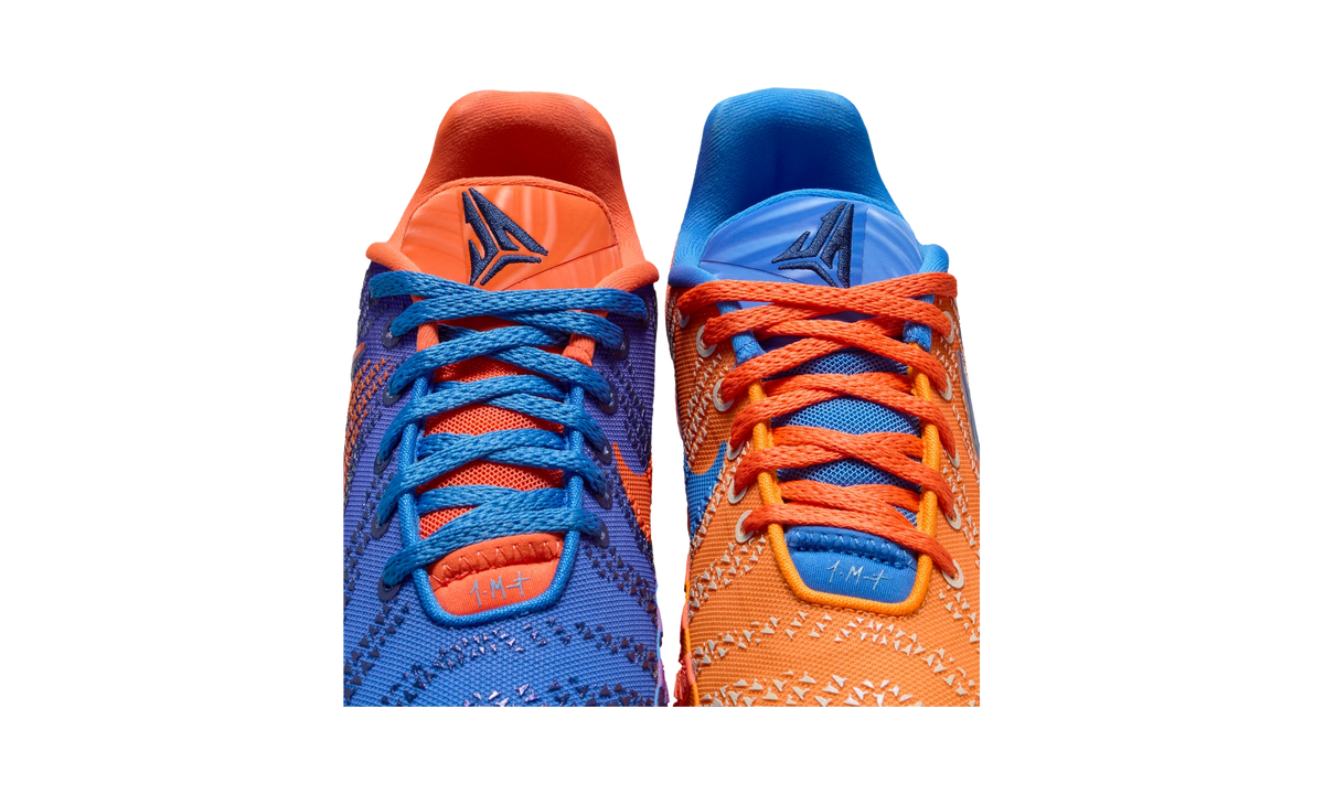 Nike Ja 3 Blue Crystal Turf Orange Midnight Navy Metallic Silver