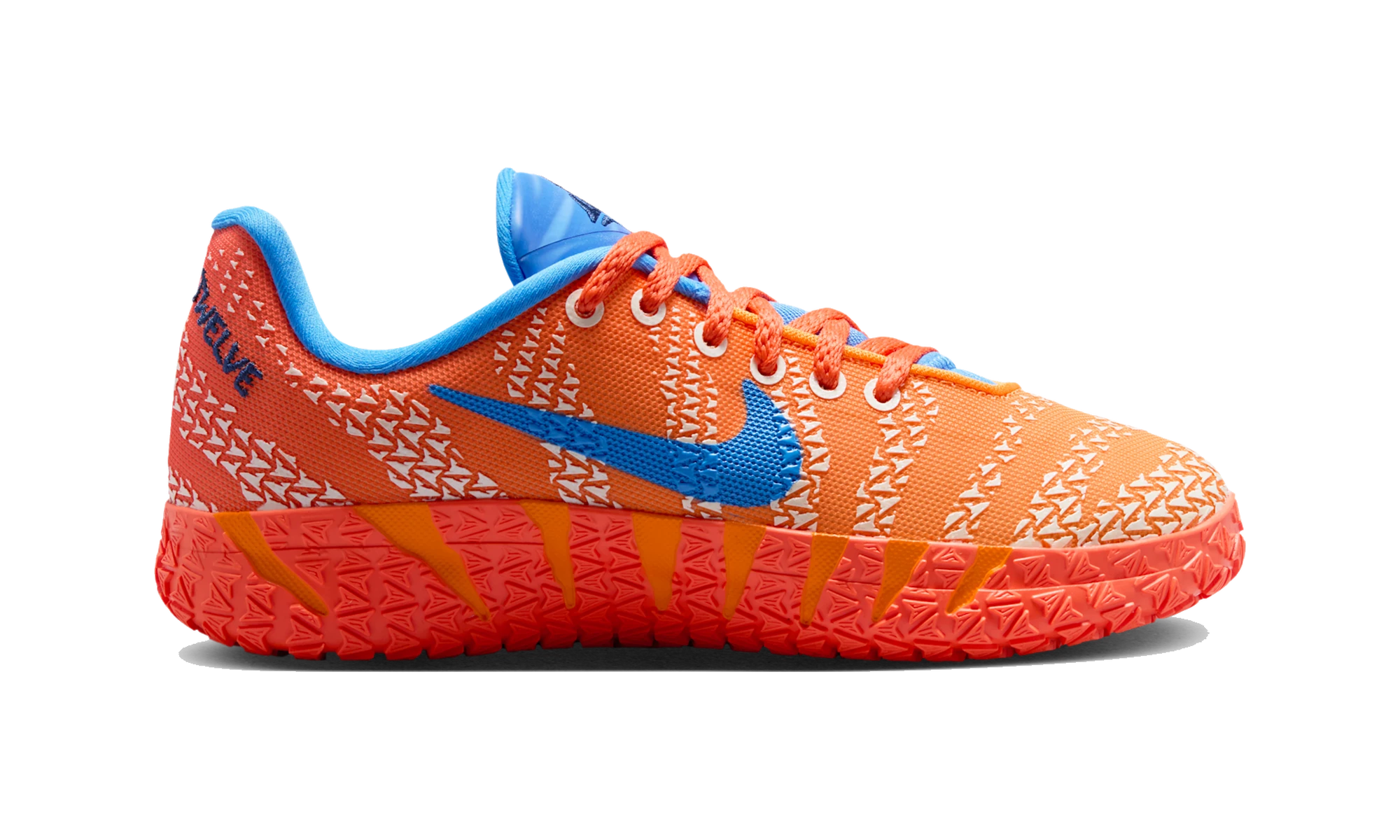 Nike Ja 3 Blue Crystal Turf Orange Midnight Navy Metallic Silver