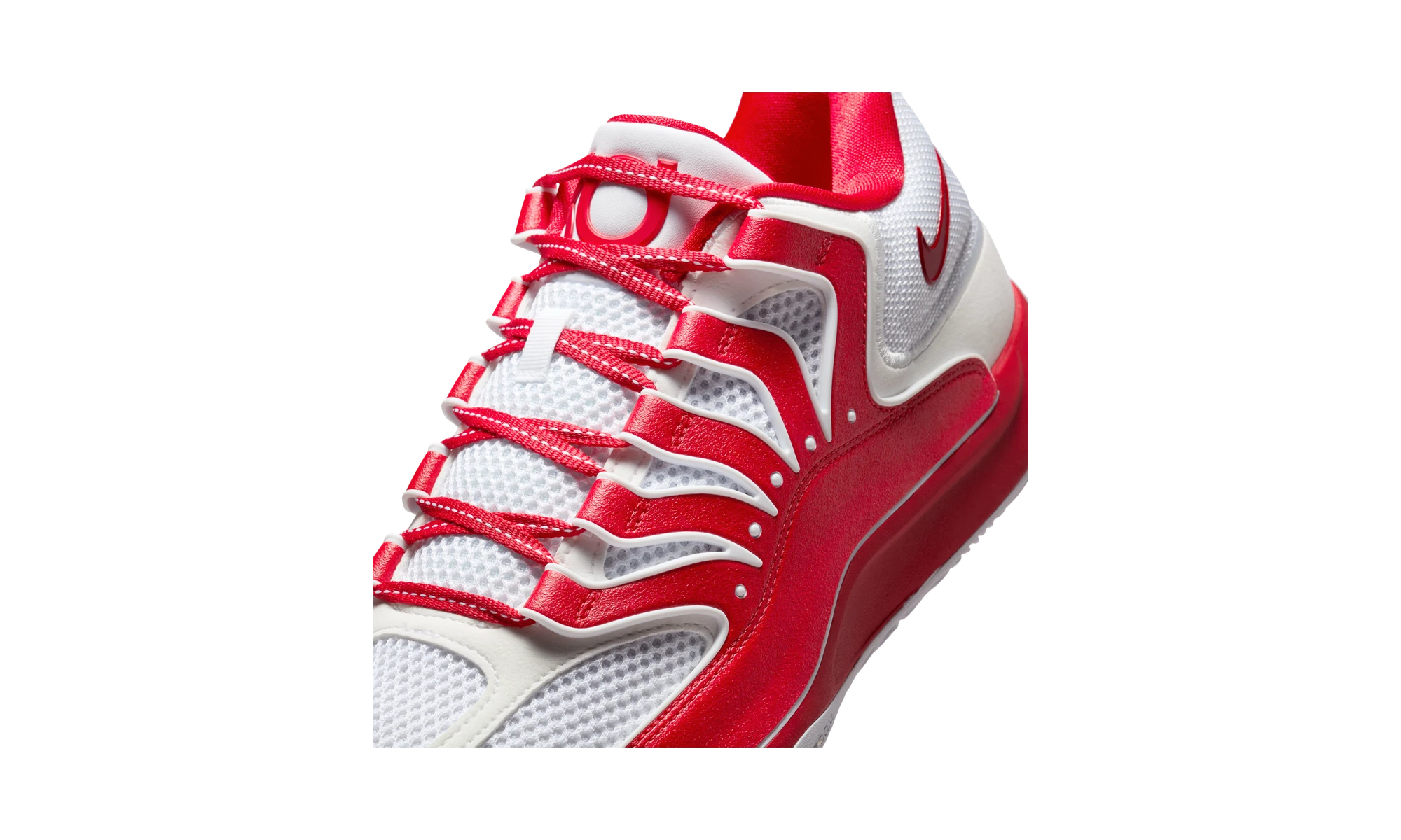 Nike KD 18 TB White University Red