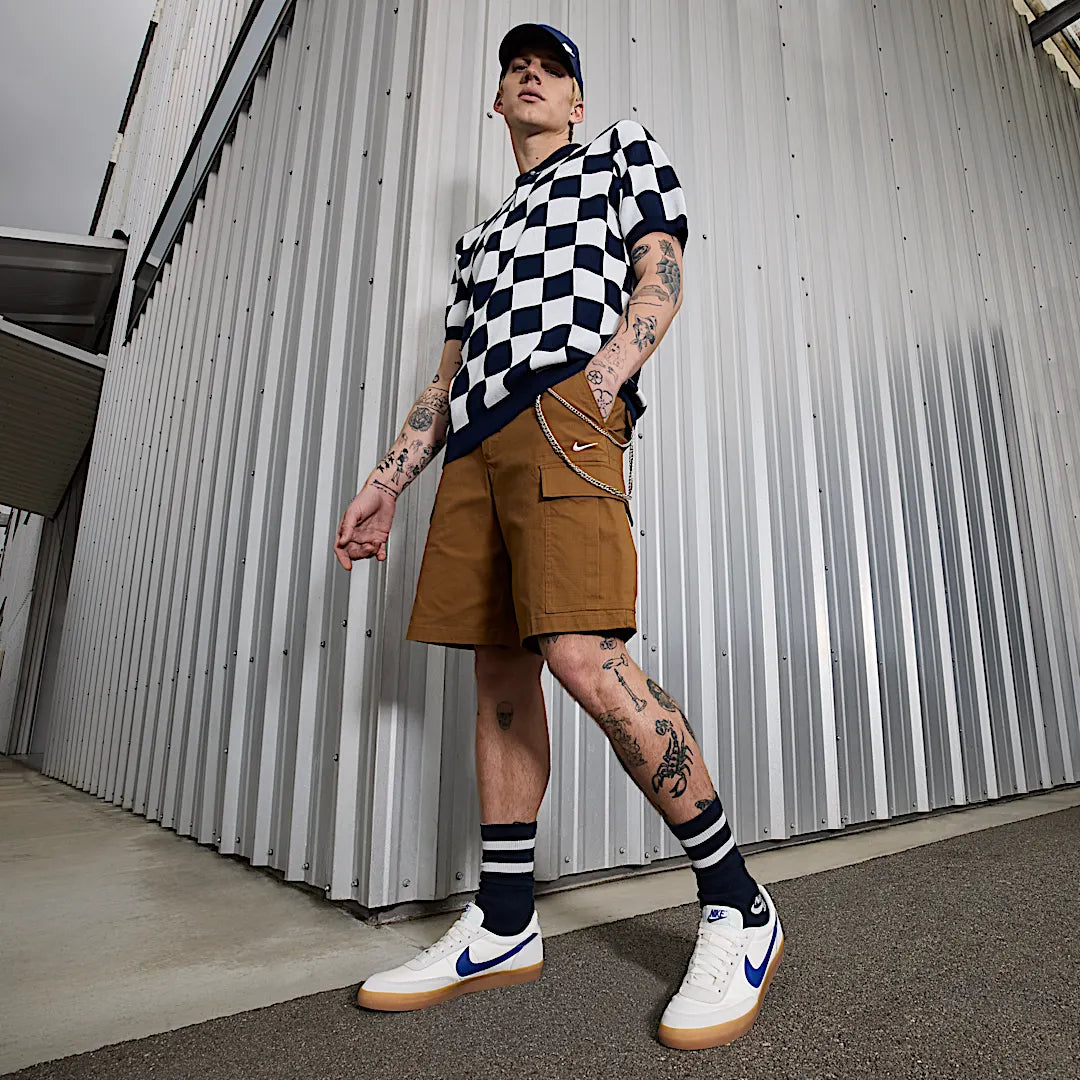 Nike Killshot 2 Leather Sail, Sail/Gum Yellow-Hyper Blue (432997-124)