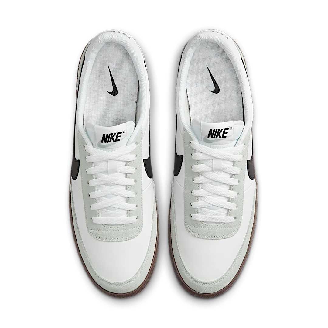 Nike Killshot 2 Leather White Black Gum Dark Brown, White/Light Silver/Gum Dark Brown/Black (HF1054-100)