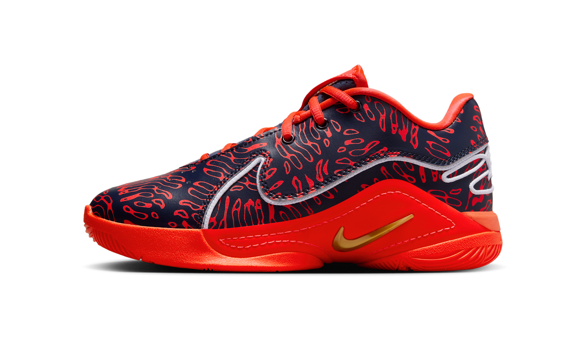 Nike LeBron 22 Bright Crimson Obsidian