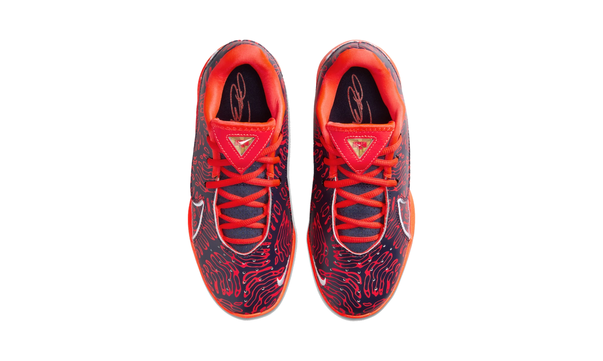 Nike LeBron 22 Bright Crimson Obsidian