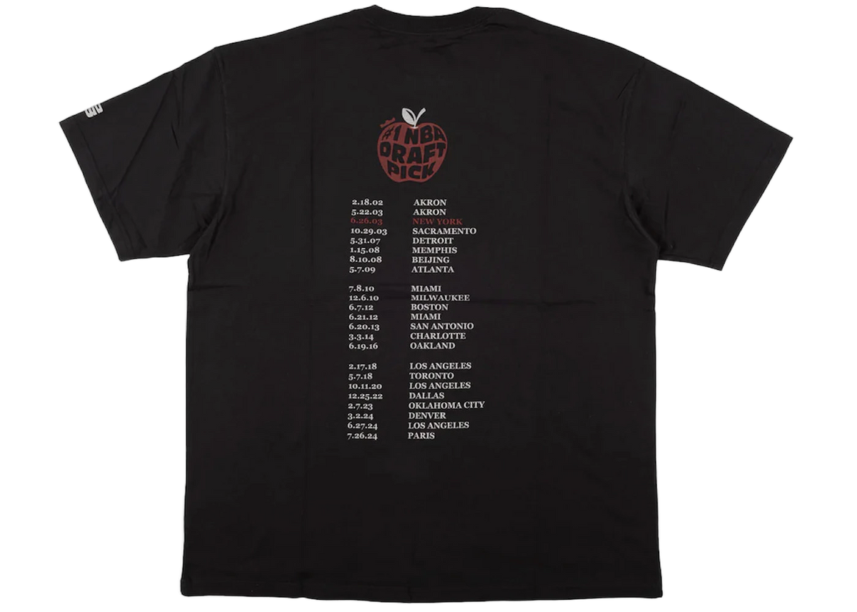Nike LeBron James "Best In Class" Basketball T-shirt Black
