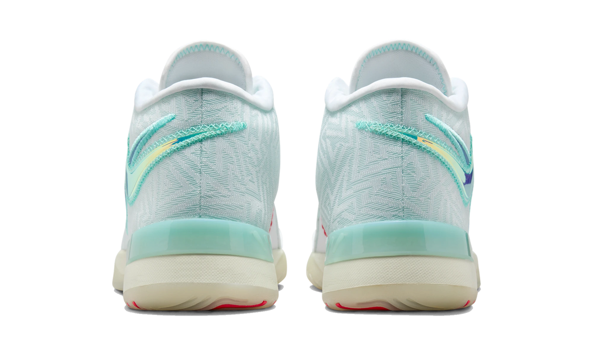 Nike LeBron NXXT Genisus White Aurora Green Siren Red Aegean Storm