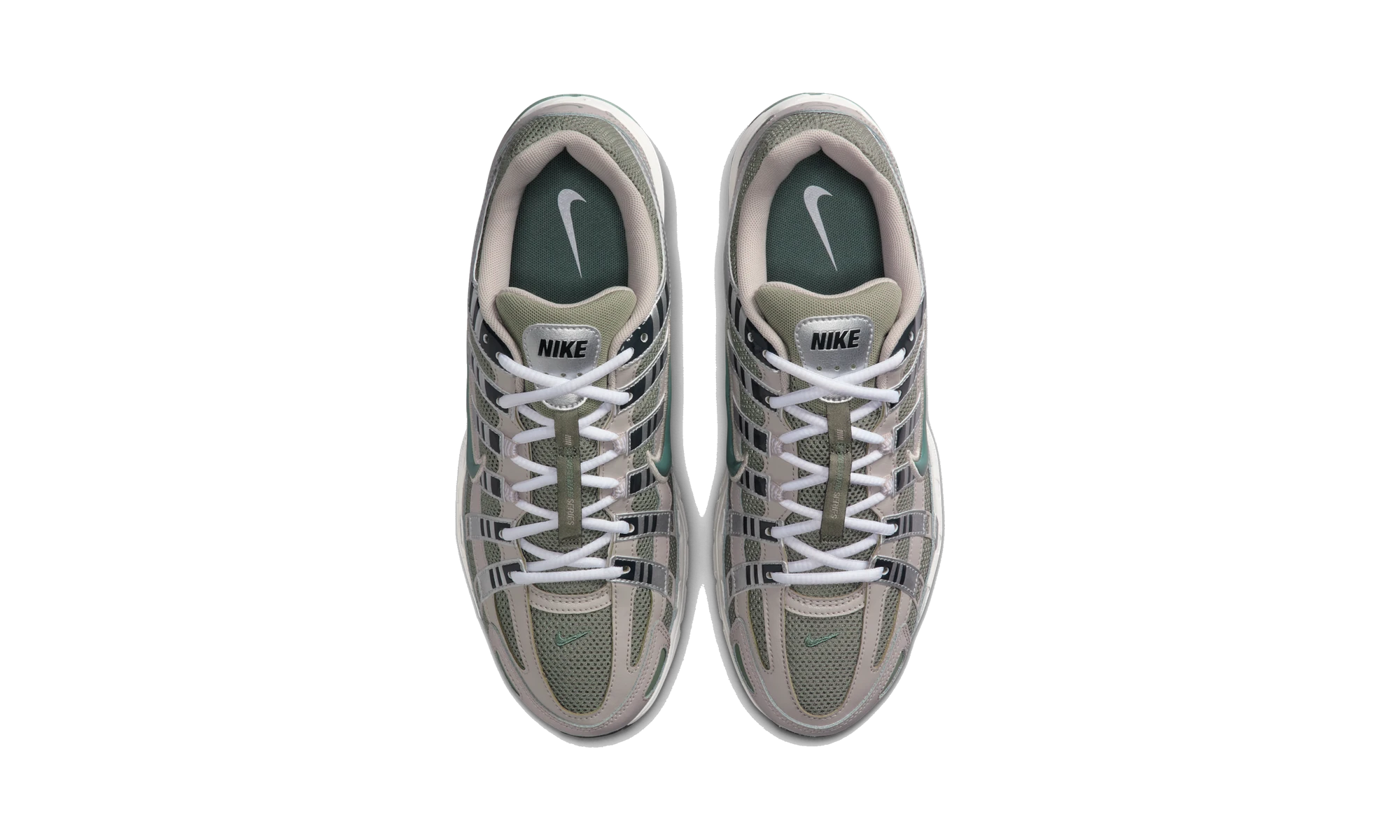 Nike P-6000 Cream Silver Clay Green